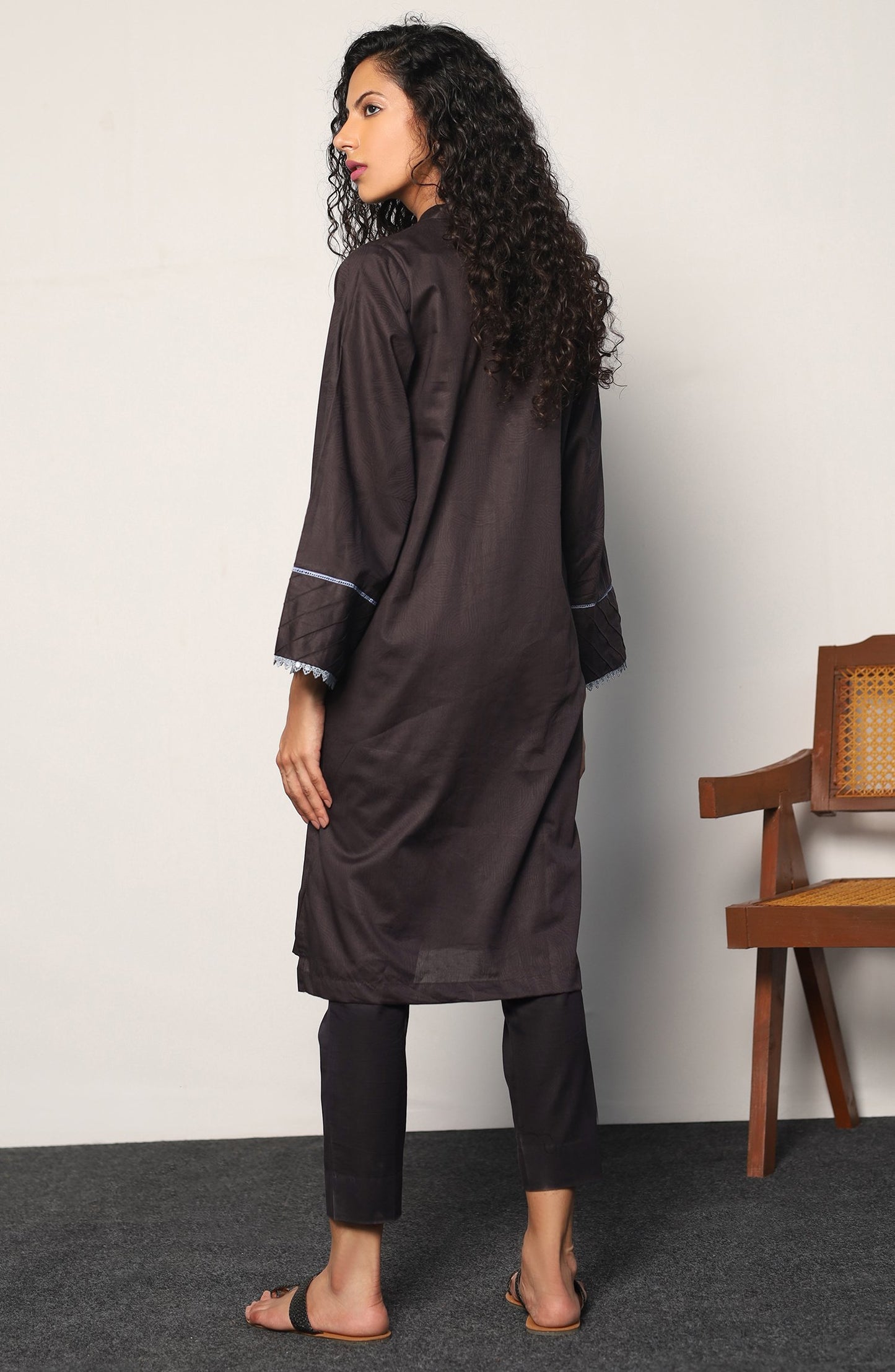 Stitched 1 Piece Jacquard Shirt