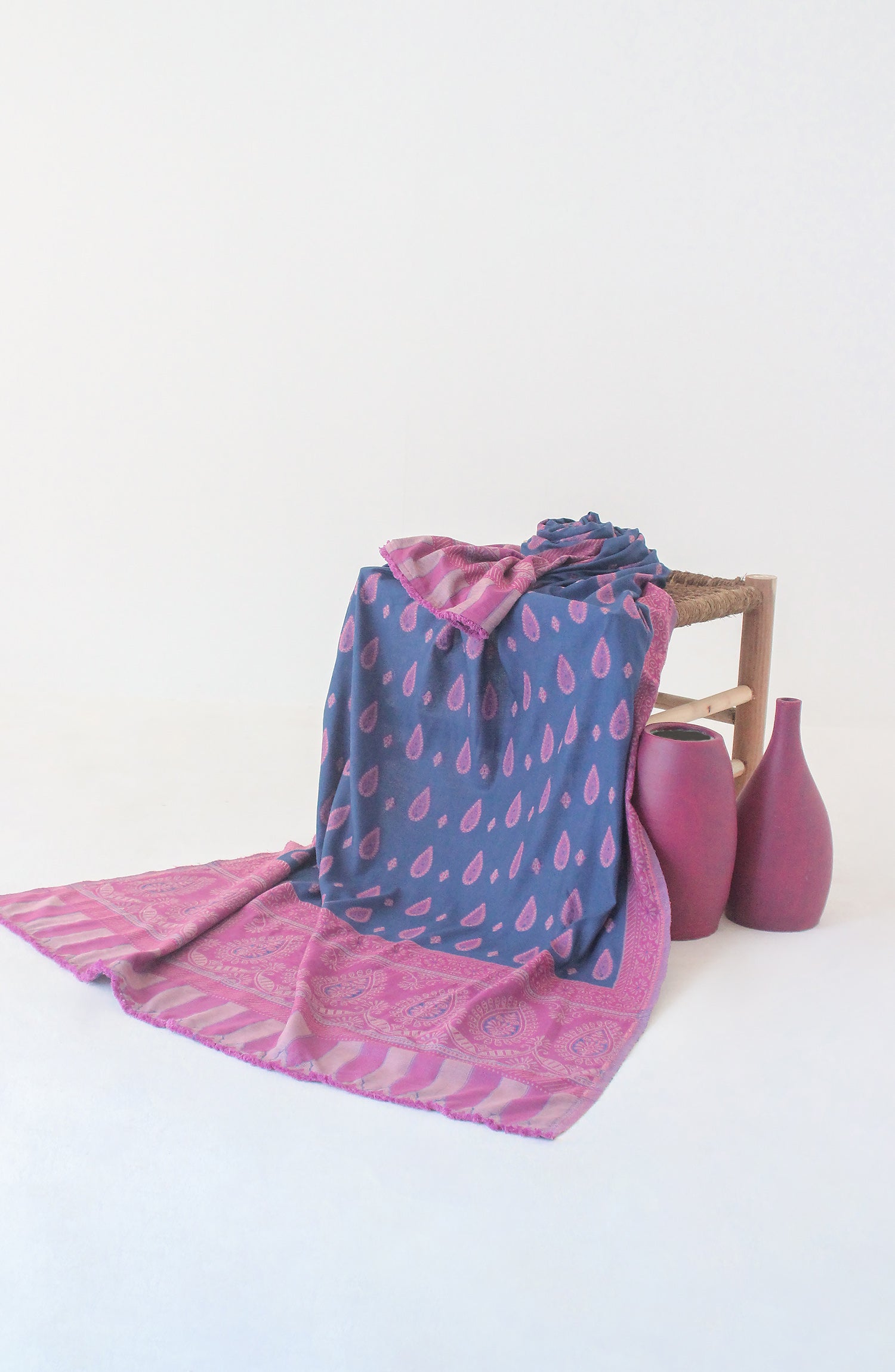 NA-D-PL-22-004 JACQUARD  ACCESSORIES SHAWL