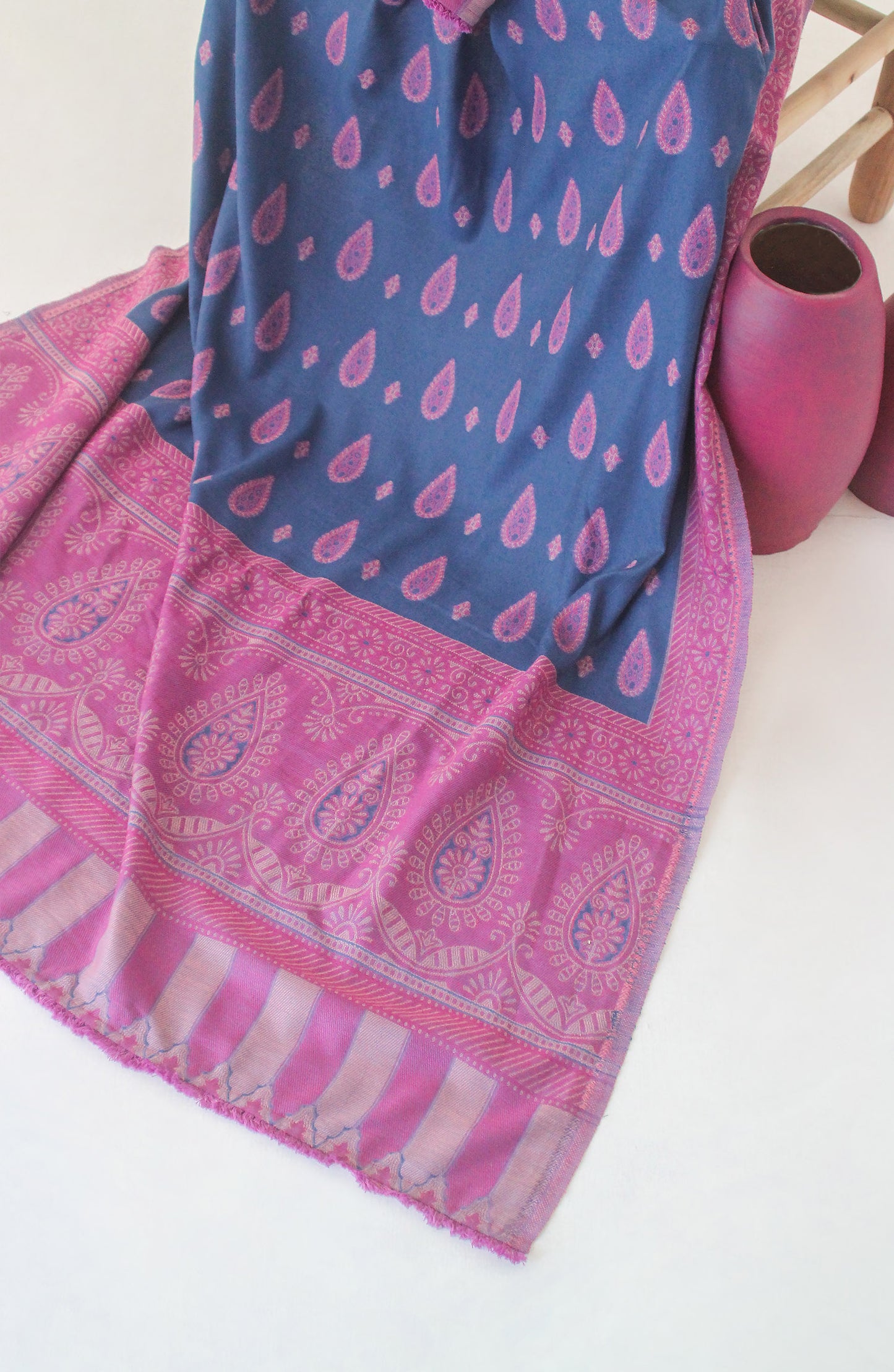 NA-D-PL-22-004 JACQUARD  ACCESSORIES SHAWL