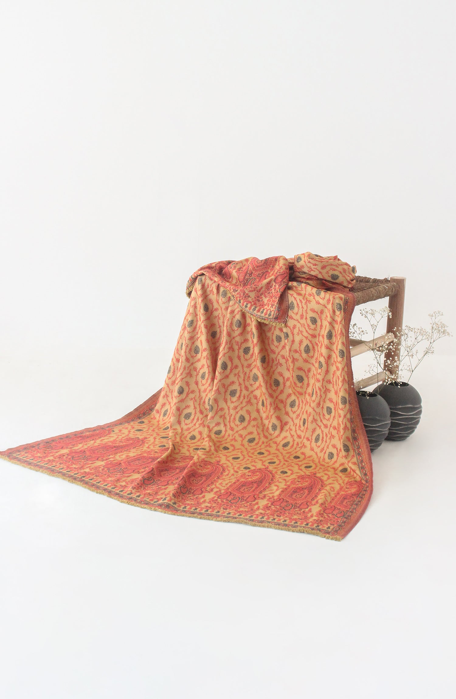 NA-D-PL-22-001 JACQUARD  ACCESSORIES SHAWL