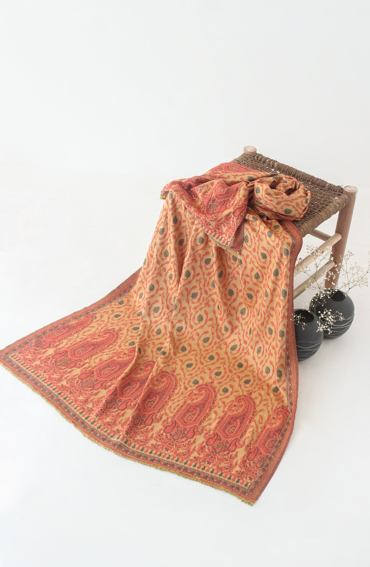 NA-D-PL-22-001 JACQUARD  ACCESSORIES SHAWL