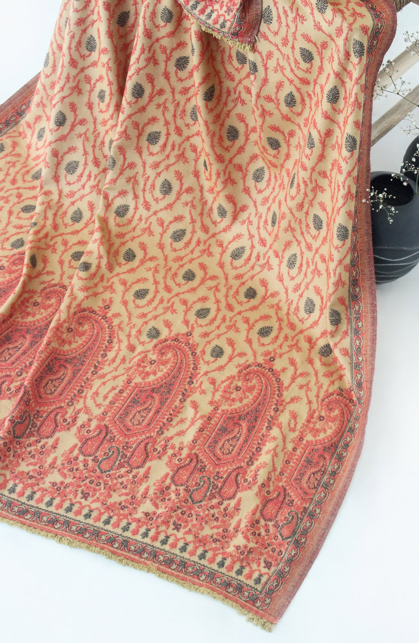 NA-D-PL-22-001 JACQUARD  ACCESSORIES SHAWL