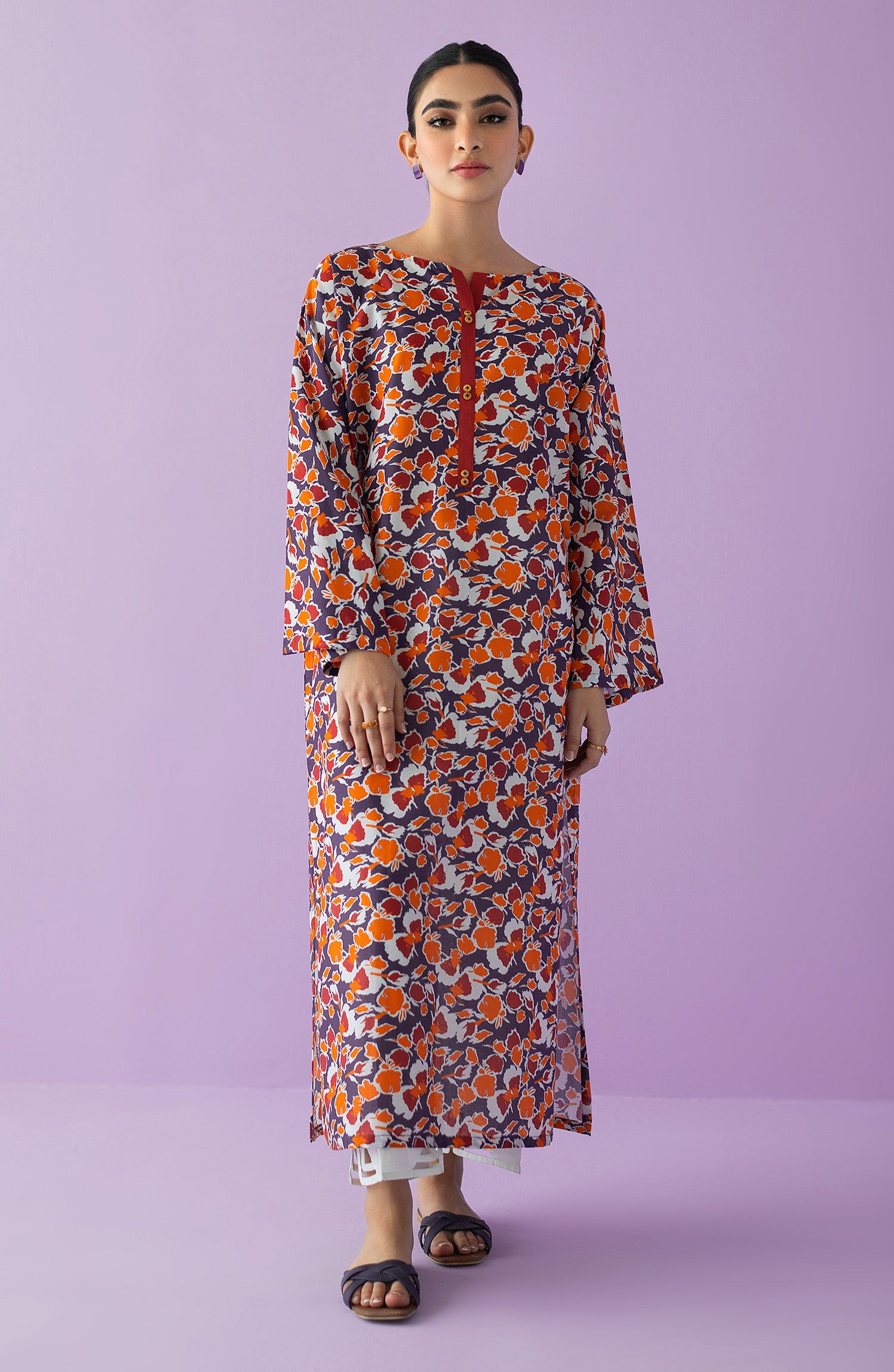 HCS-23-028/U BLUE LAWN SCSHIRT UNSTITCHED SHIRT