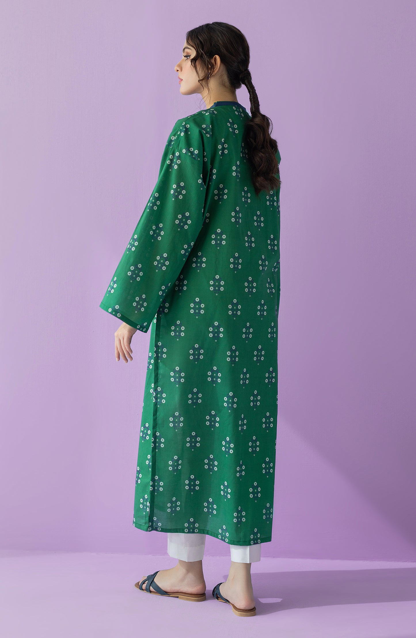 HCS-23-023/U GREEN LAWN SCSHIRT UNSTITCHED SHIRT