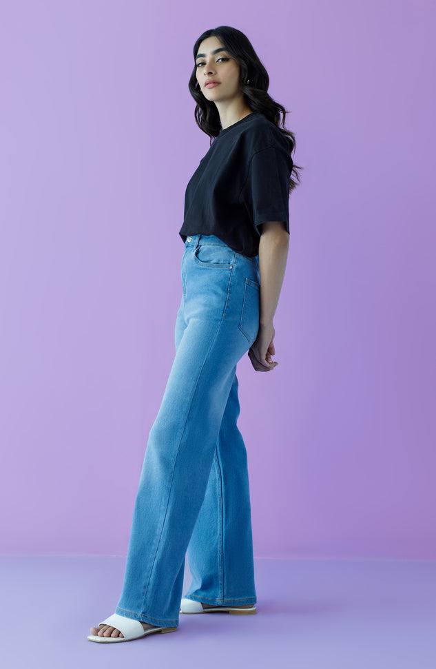 NW-J-FF-22-004 BLUE DENIM SCJEANS WESTERN JEANS