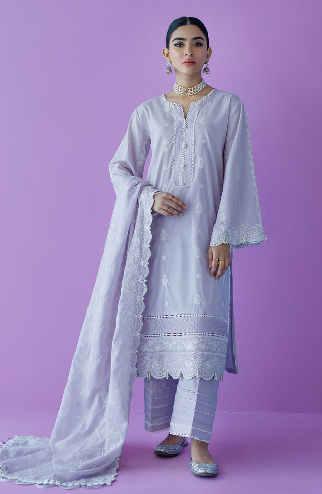 OTLF-23-013/U LILAC LAWN  UNSTITCHED SHIRT DUPATTA PANTS