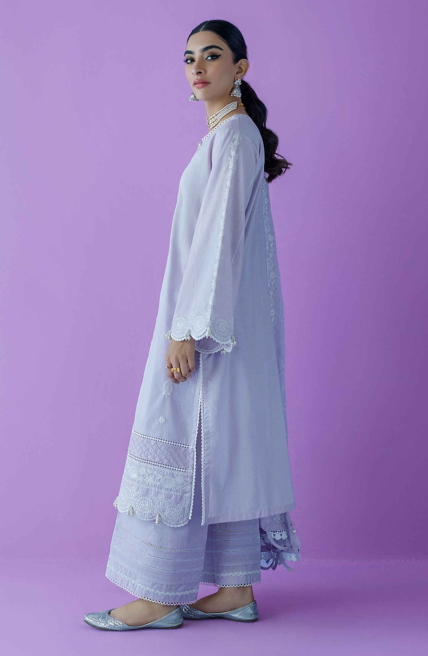 OTLF-23-013/U LILAC LAWN  UNSTITCHED SHIRT DUPATTA PANTS