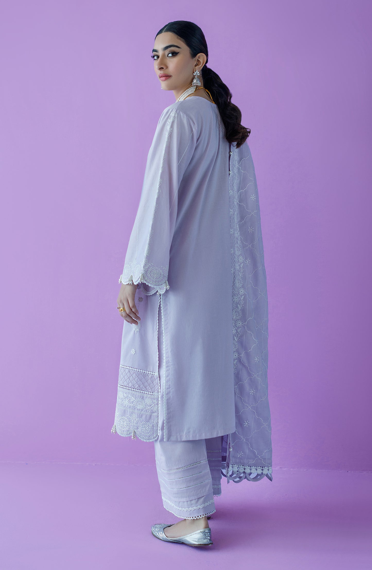 OTLF-23-013/U LILAC LAWN  UNSTITCHED SHIRT DUPATTA PANTS