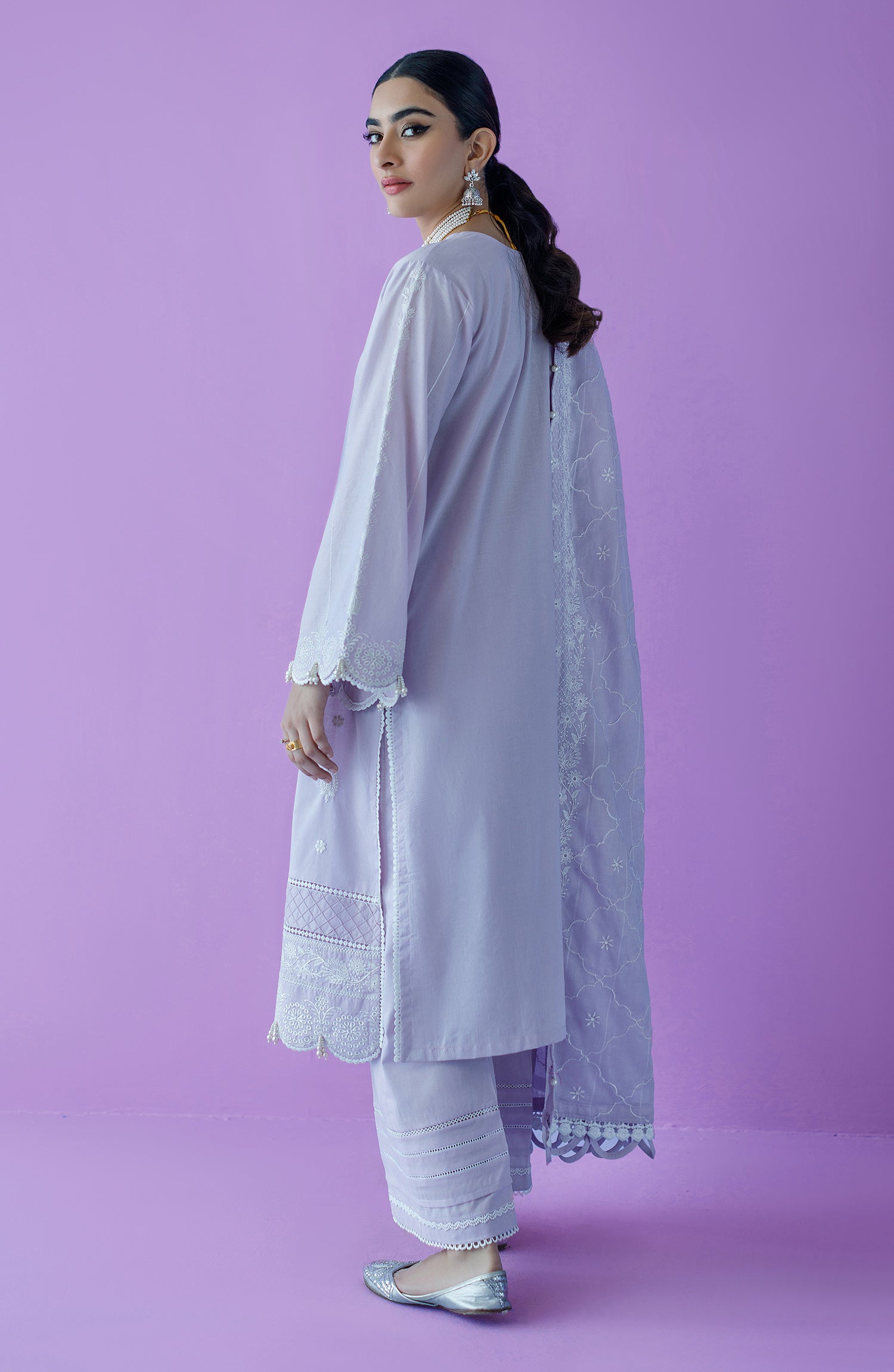 OTLF-23-013/U LILAC LAWN  UNSTITCHED SHIRT DUPATTA PANTS