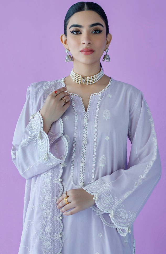 OTLF-23-013/U LILAC LAWN  UNSTITCHED SHIRT DUPATTA PANTS