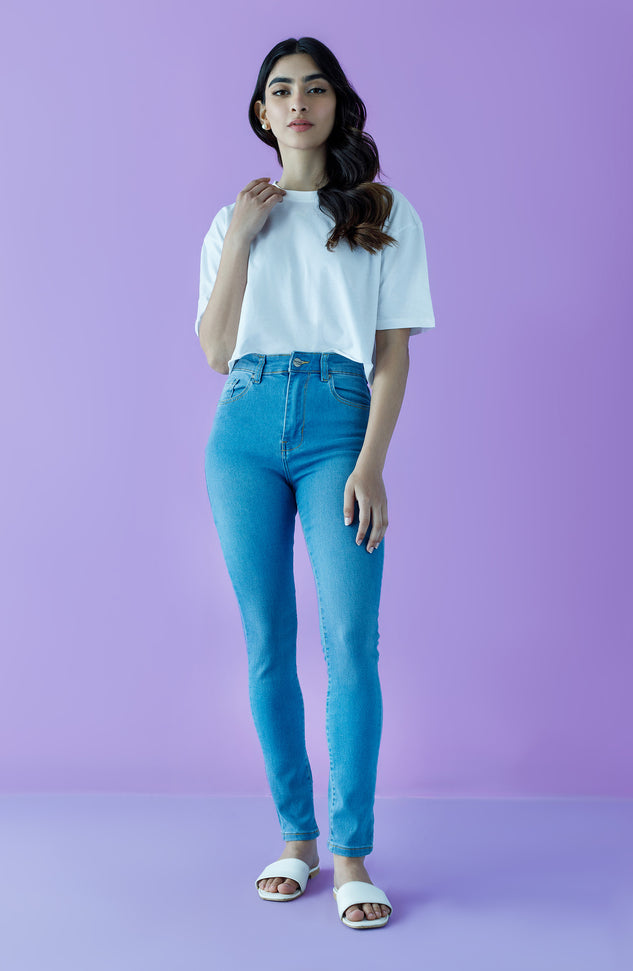 NW-J-SF-22-001 BLUE DENIM SCJEANS WESTERN JEANS