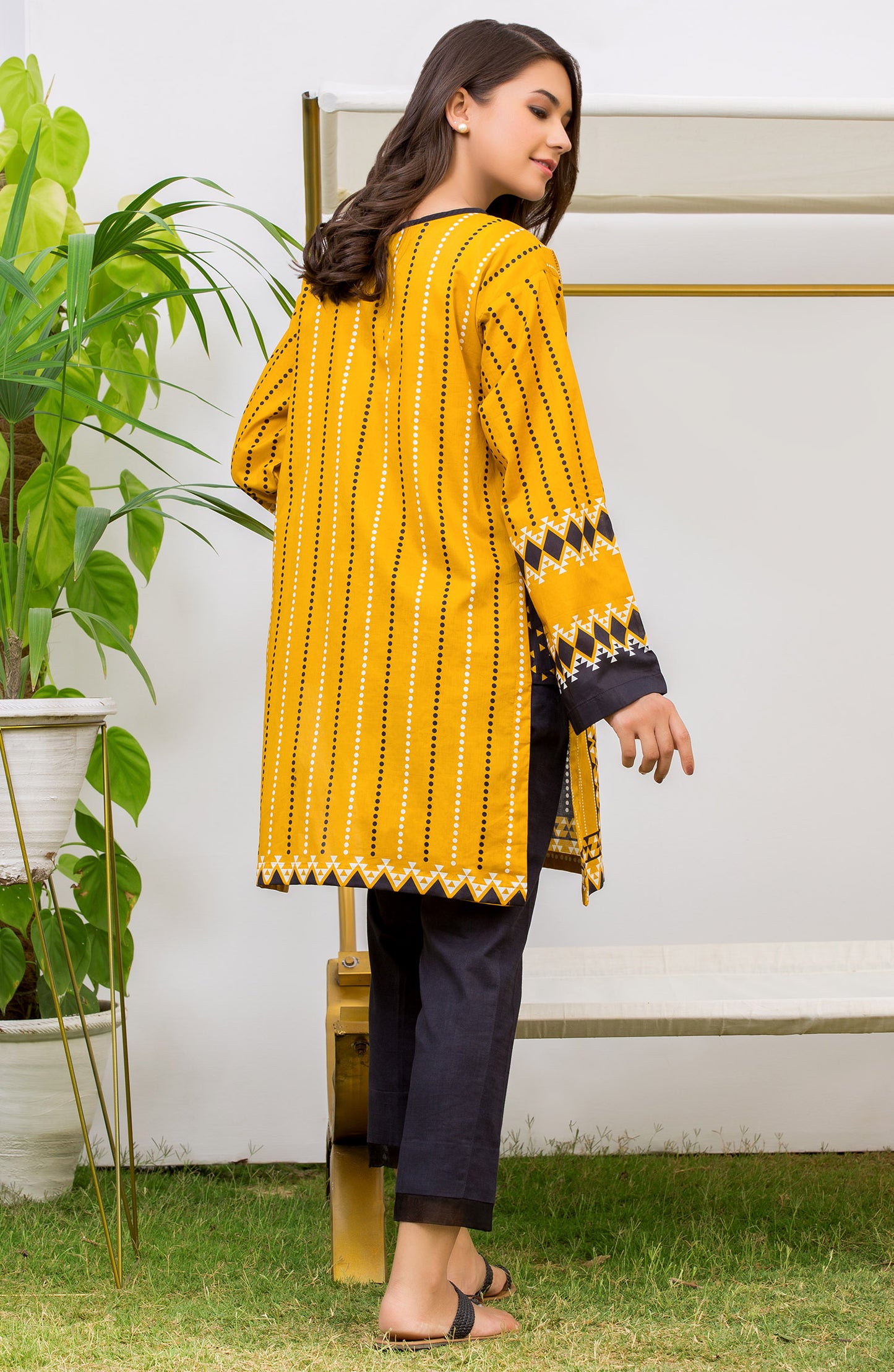Stitched 1 Piece Printed Lawn Shirt