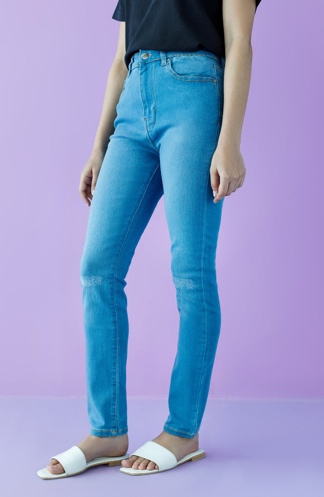 NW-J-SF-22-002 BLUE DENIM SCJEANS WESTERN JEANS