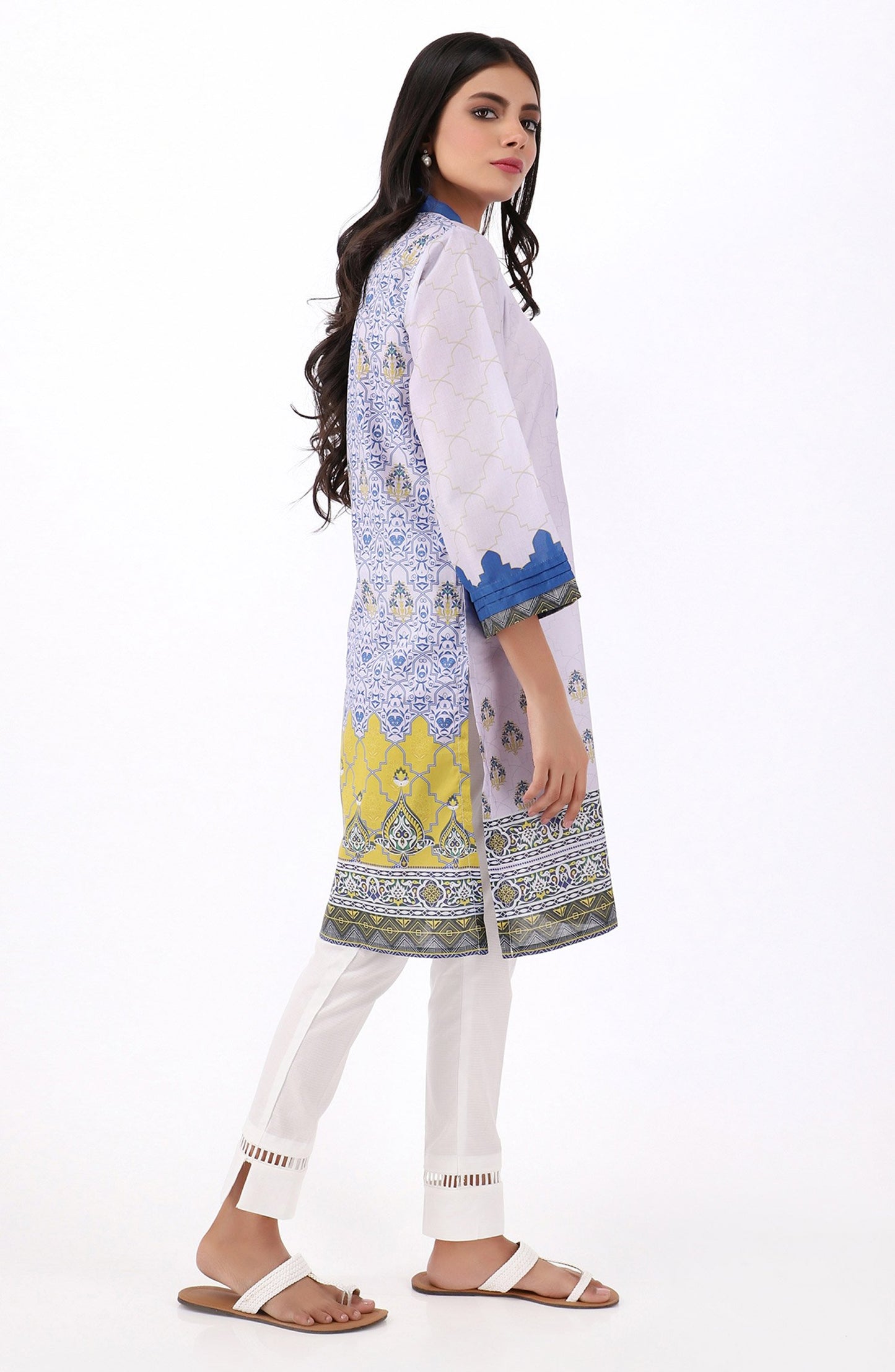 Stitched 1 Piece Printed Cambric  Shirt (NRD-134)