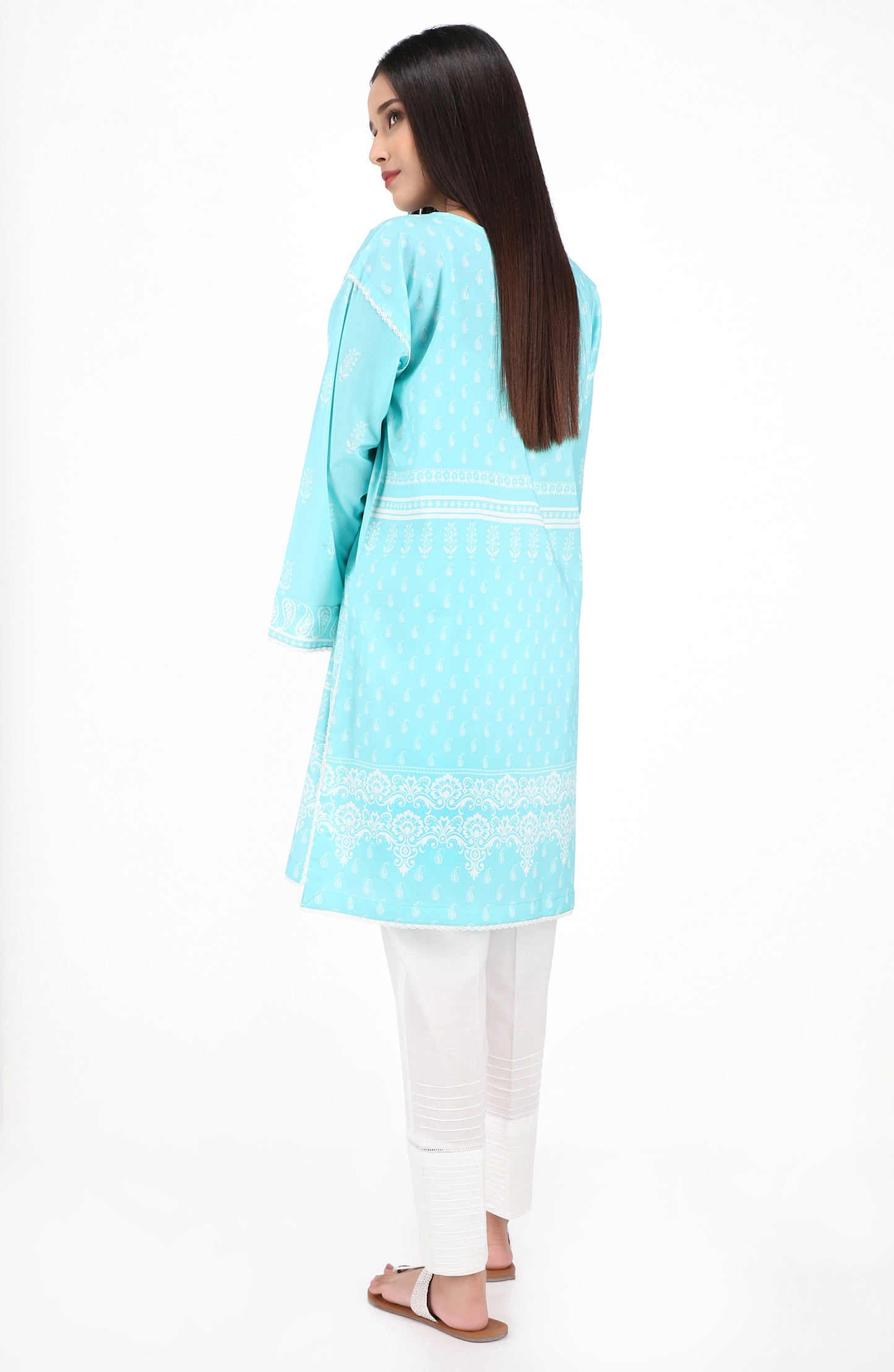 Unstitched 1 Piece Printed Heavy Lawn Shirt