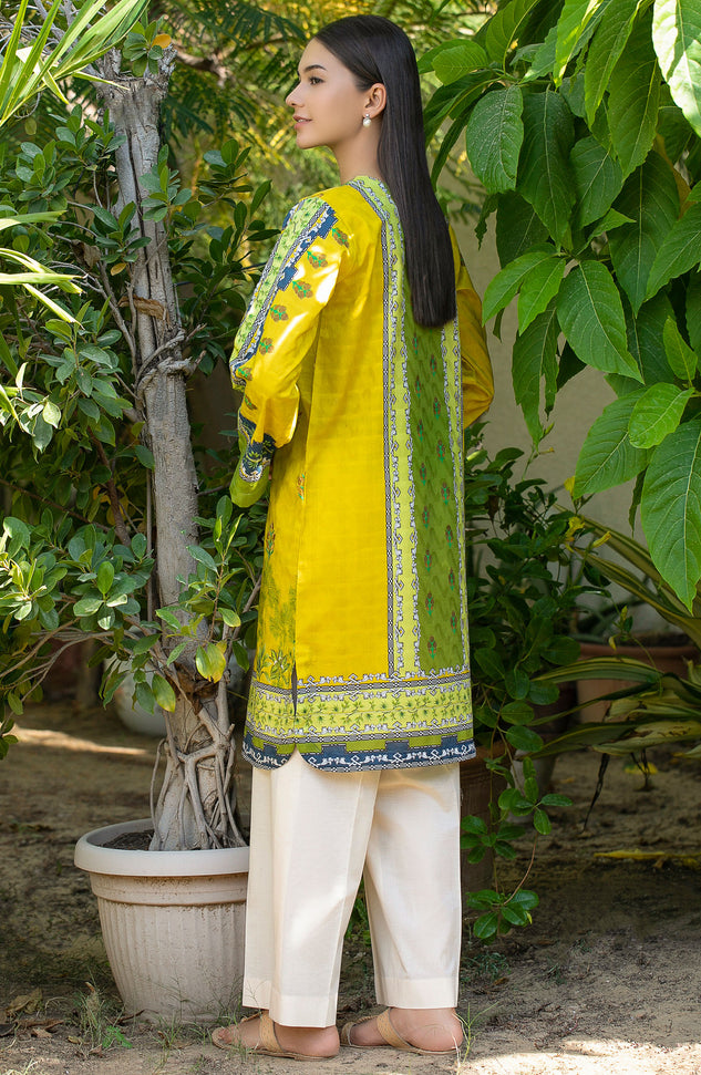 Stitched 1 Piece Embroidered Jacquard Shirt