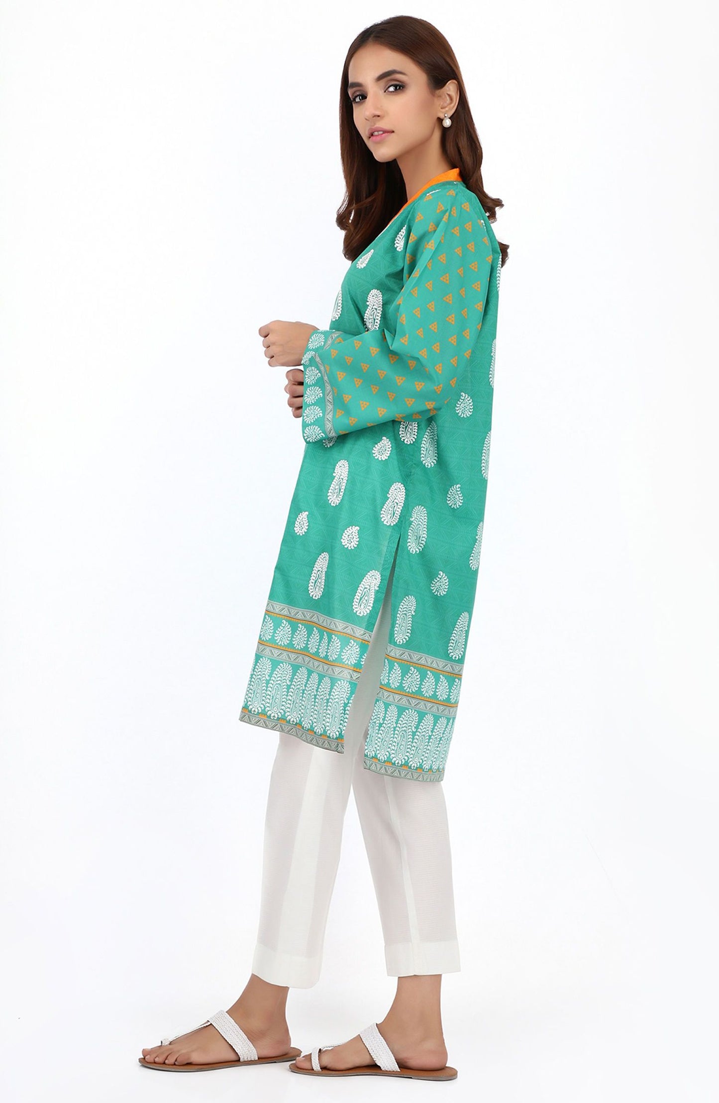 Stitched 1 Piece Embroidered Lawn Shirt