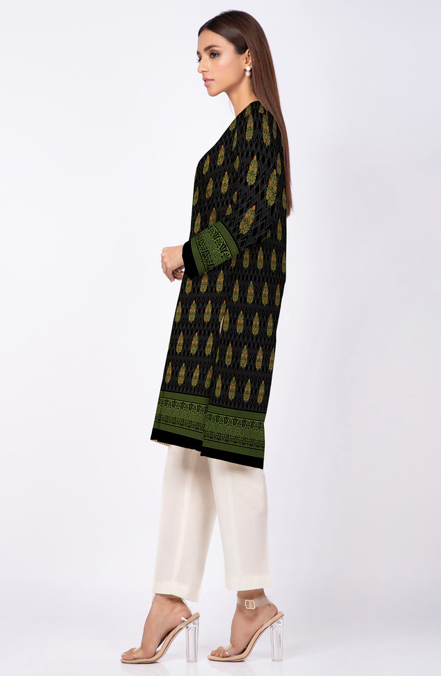 Unstitched 1 Piece Printed Lawn Shirt