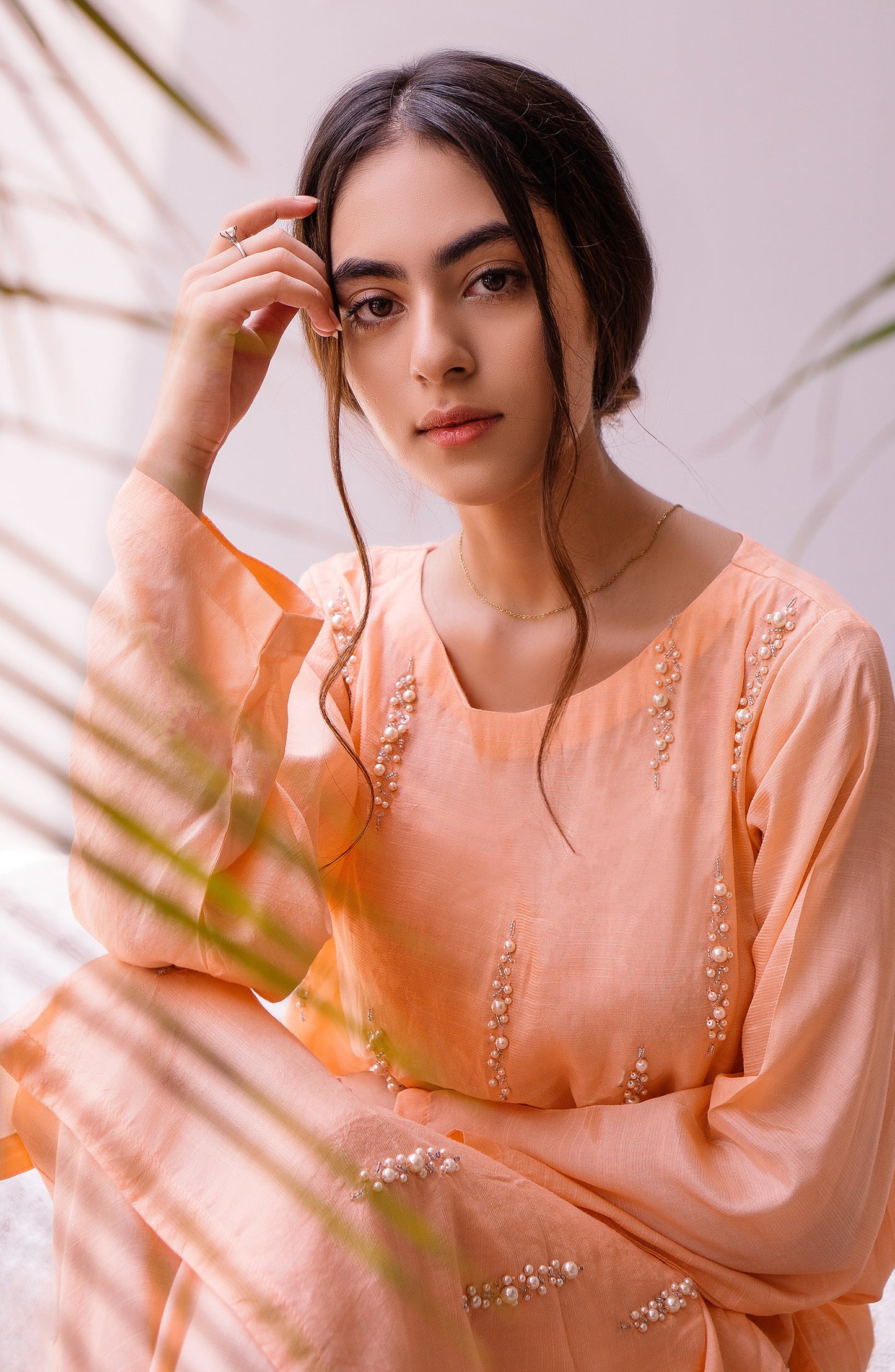 OTL-22-004/U RED LAWN  UNSTITCHED SHIRT DUPATTA PANTS