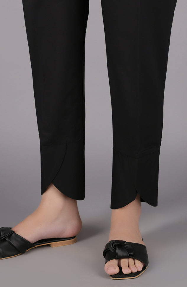 NRP-105/S BLACK CAMBRIC SCPANTS STITCHED BOTTOMS PANTS
