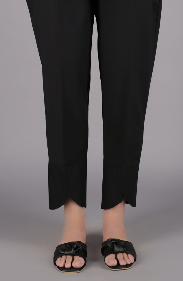 NRP-105/S BLACK CAMBRIC SCPANTS STITCHED BOTTOMS PANTS