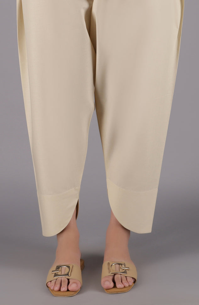 NRP-106/S BEIGE CAMBRIC SCSHALWAR STITCHED BOTTOMS SHALWAR