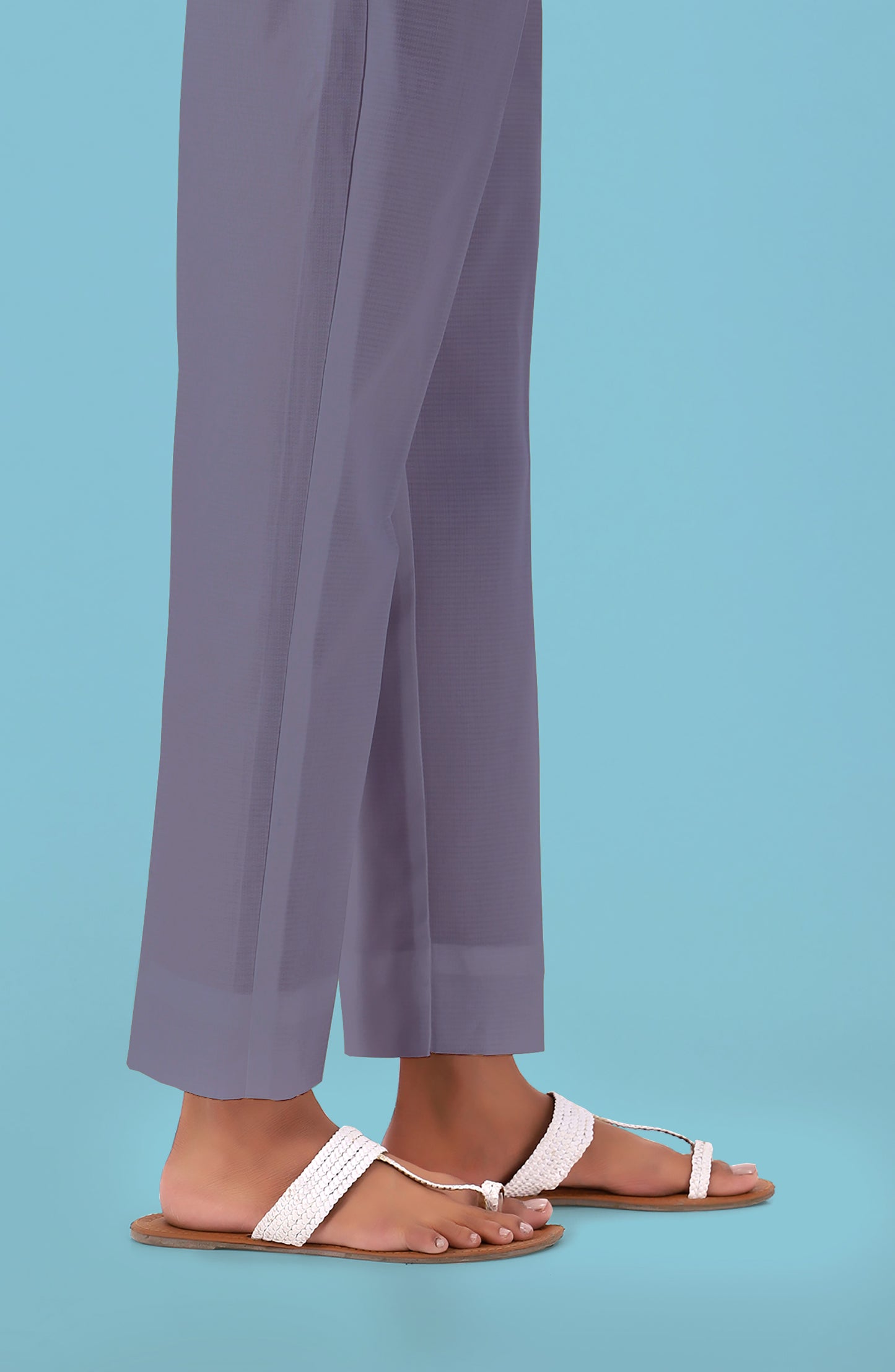 Unstitched Bottoms 1 Piece Plain Cambric Pants