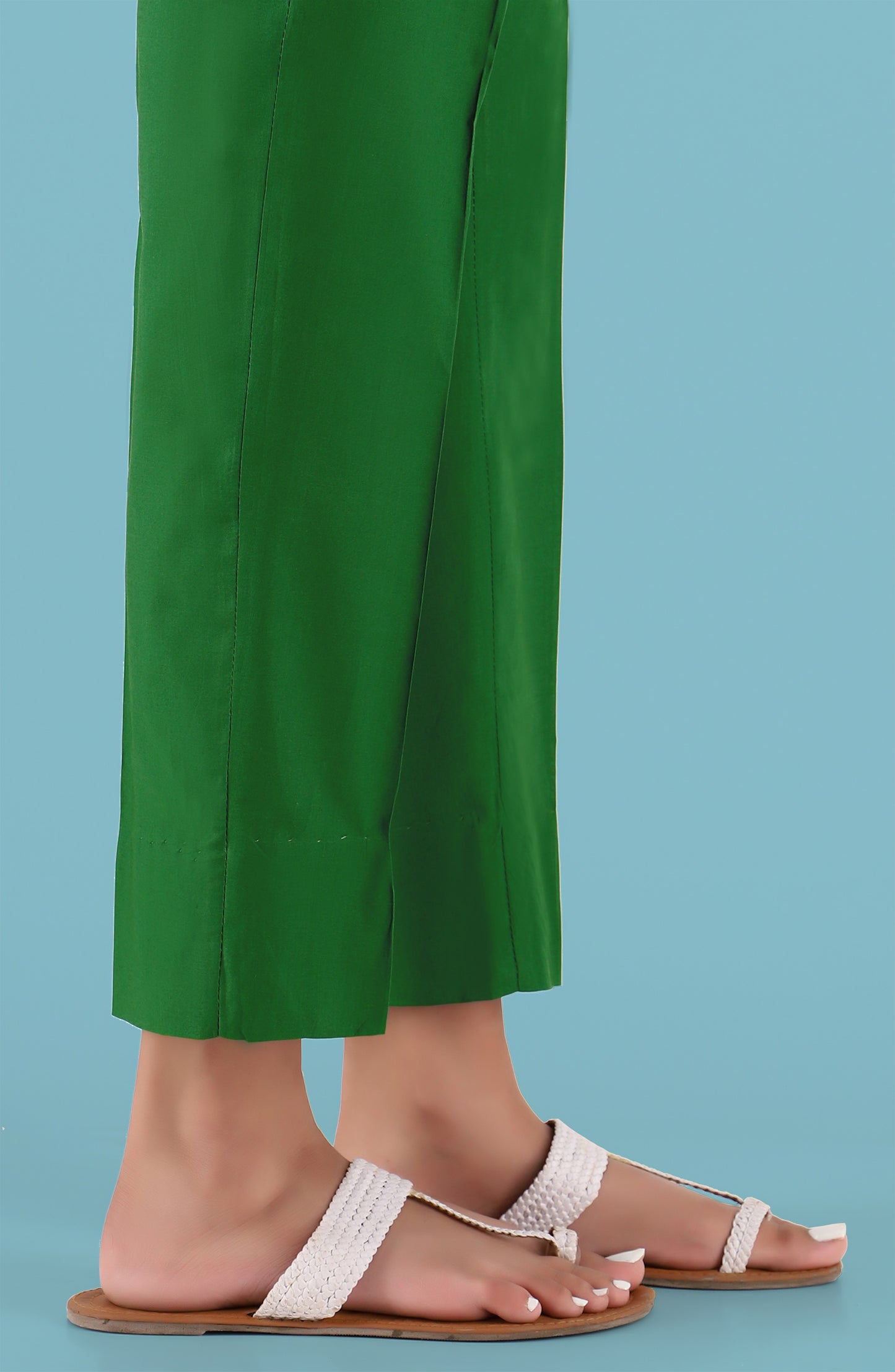 Unstitched Bottoms 1 Piece Plain Cambric Pants