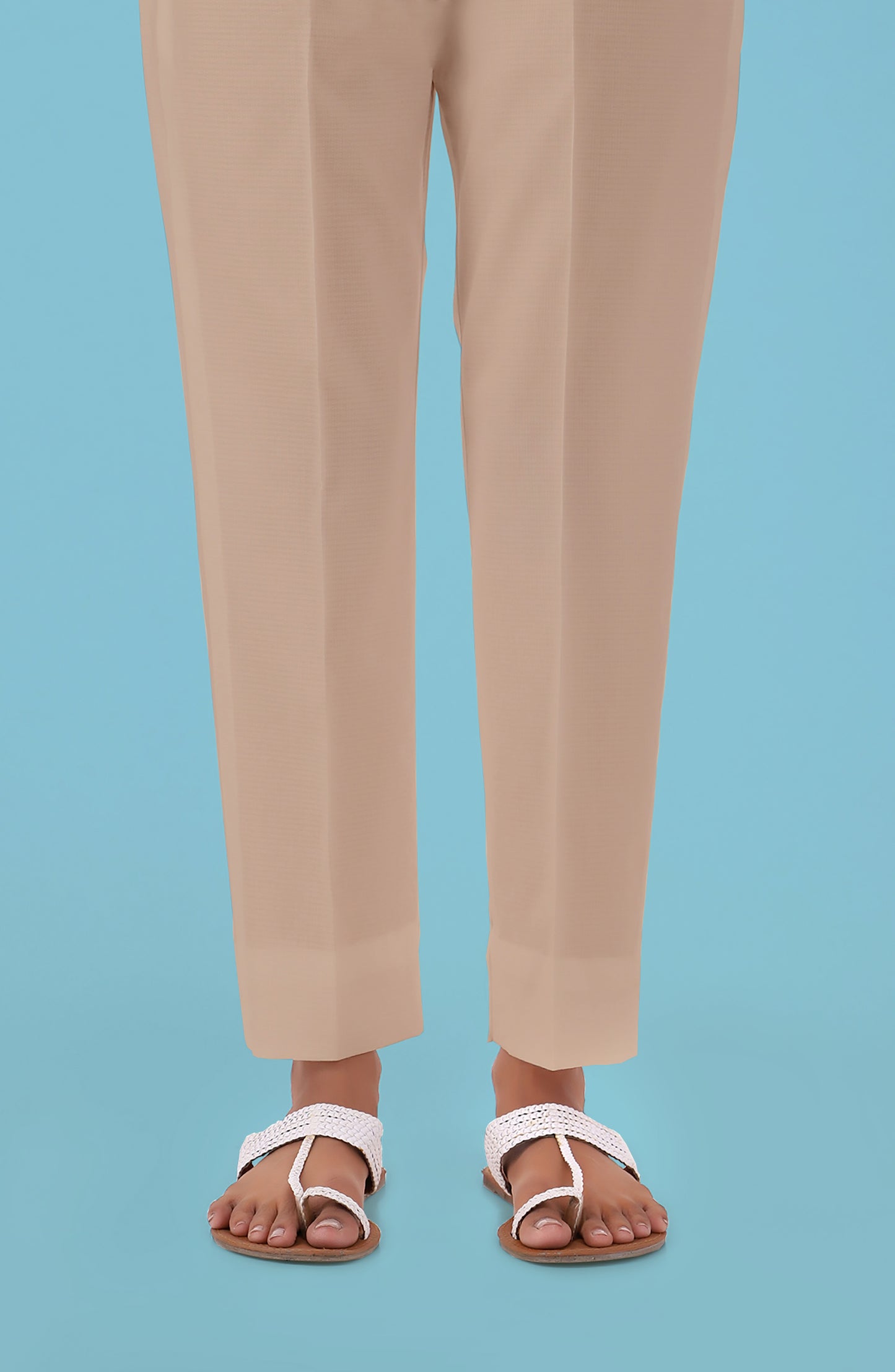 Unstitched Bottoms 1 Piece Plain Dobby Pants