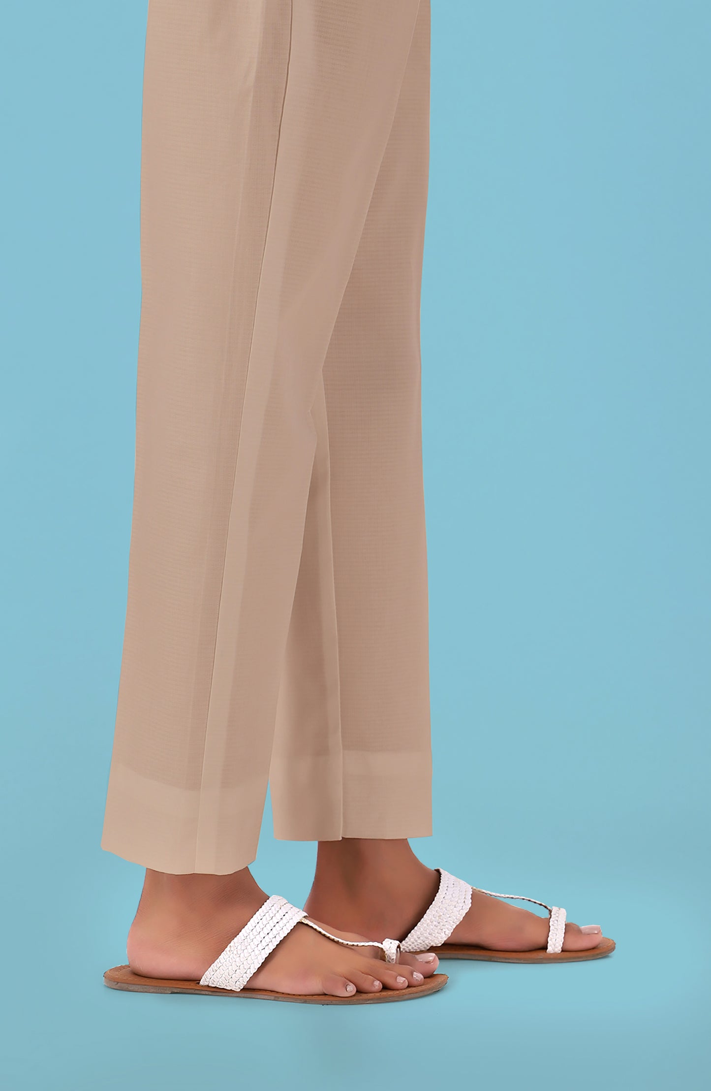 Unstitched Bottoms 1 Piece Plain Dobby Pants