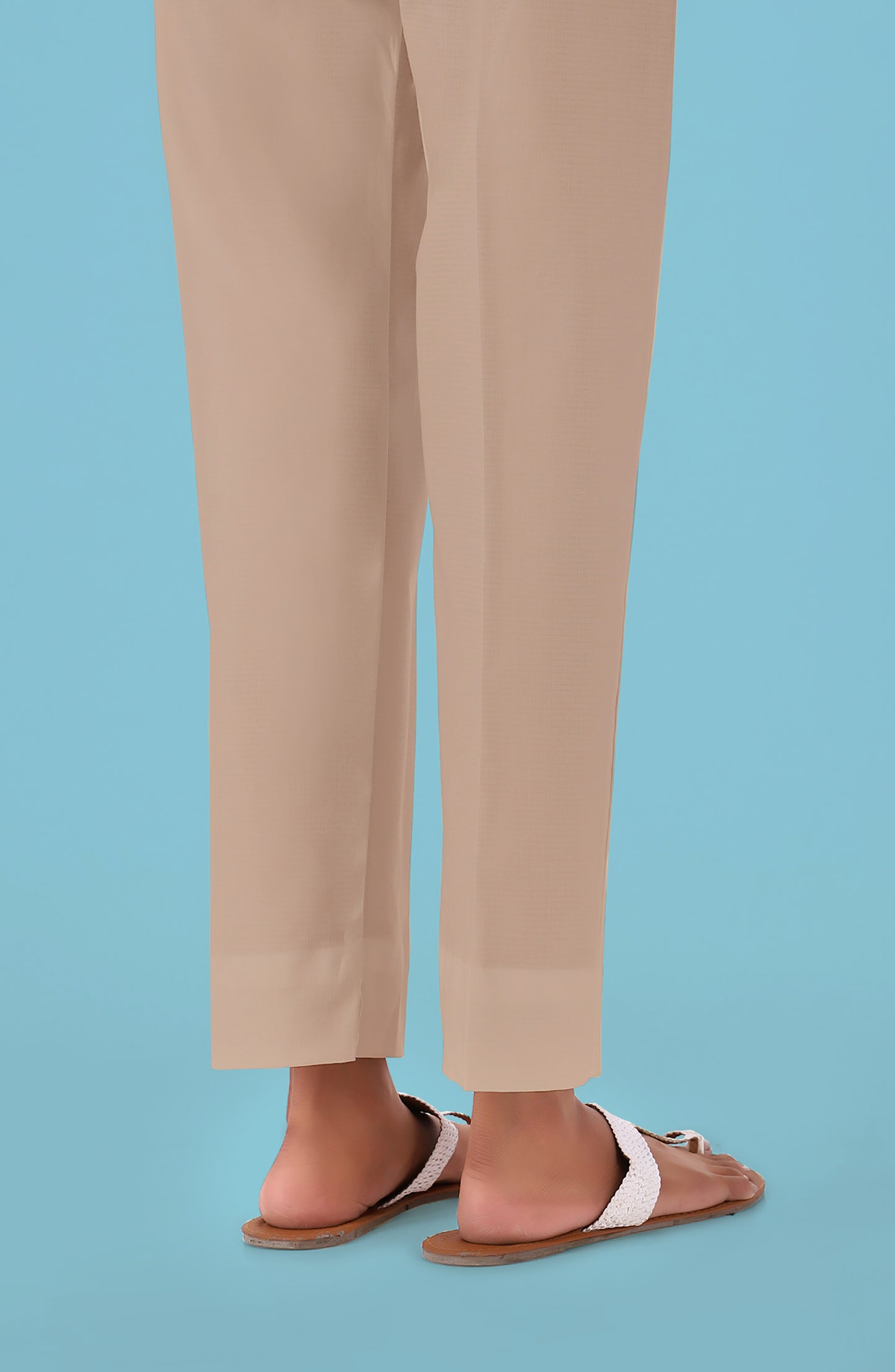 Unstitched Bottoms 1 Piece Plain Dobby Pants