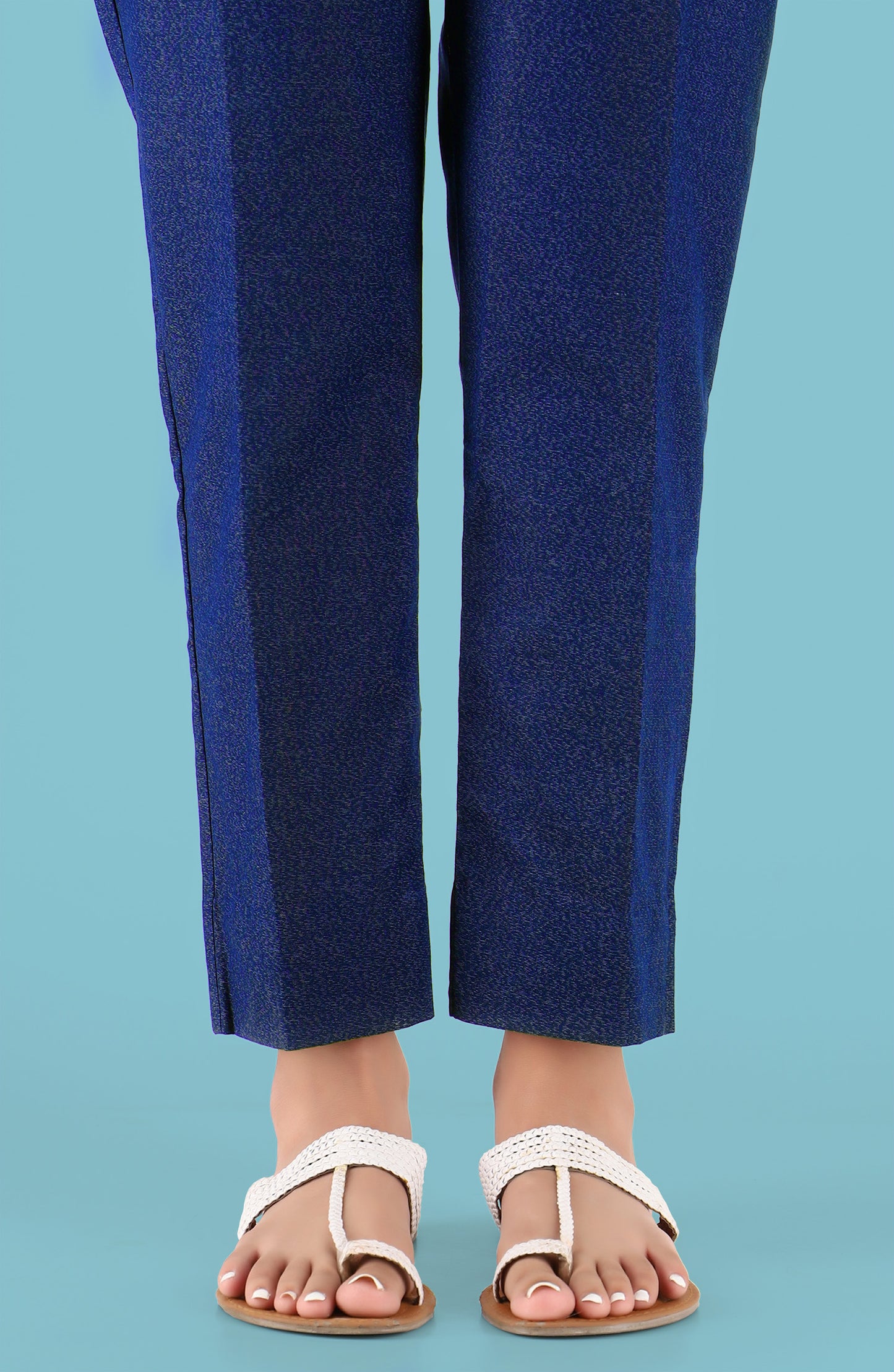 Unstitched Bottoms 1 Piece Plain Dobby Pants