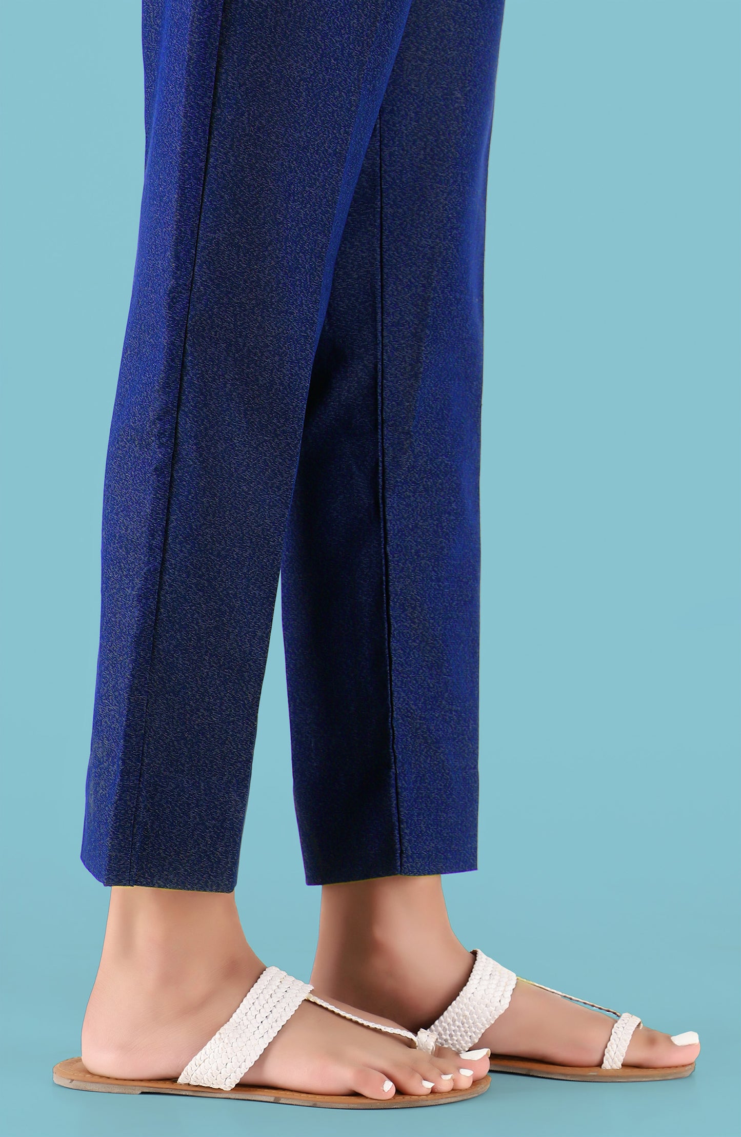 Unstitched Bottoms 1 Piece Plain Dobby Pants