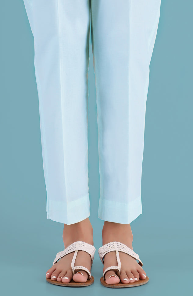 Unstitched Cambric Bottom Fabric- Light Blue