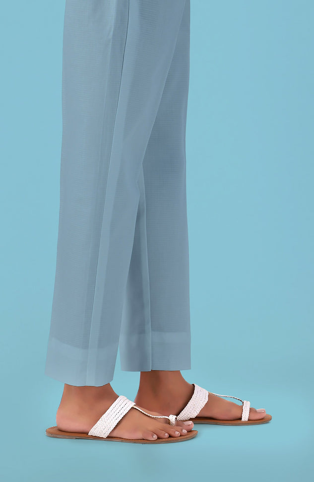Unstitched Cambric Bottom Fabric- Light Blue
