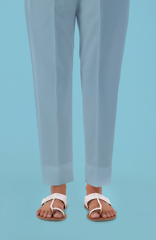 Unstitched Cambric Bottom Fabric- Light Blue