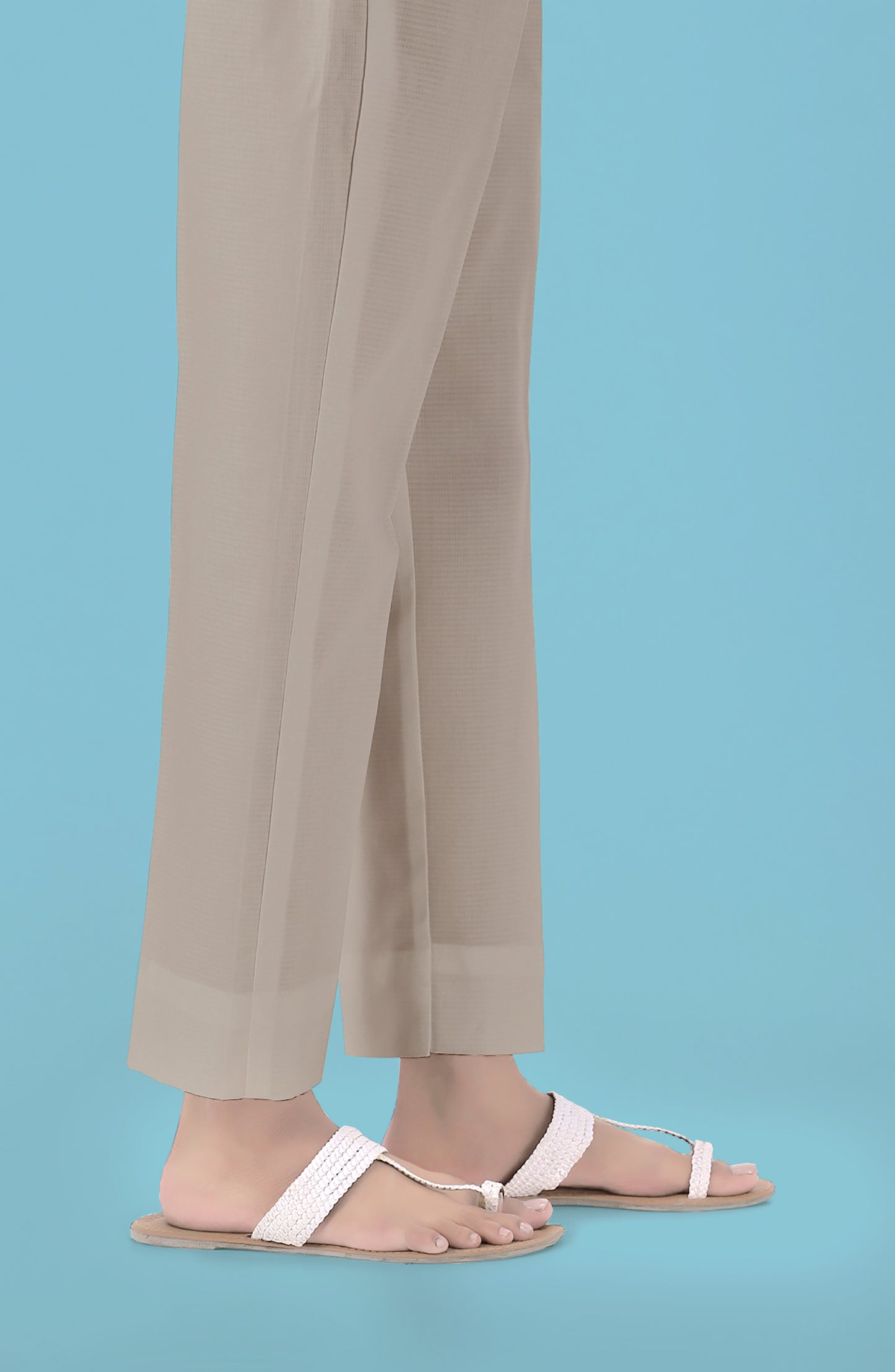 Unstitched Bottoms 1 Piece Plain Cambric Pants
