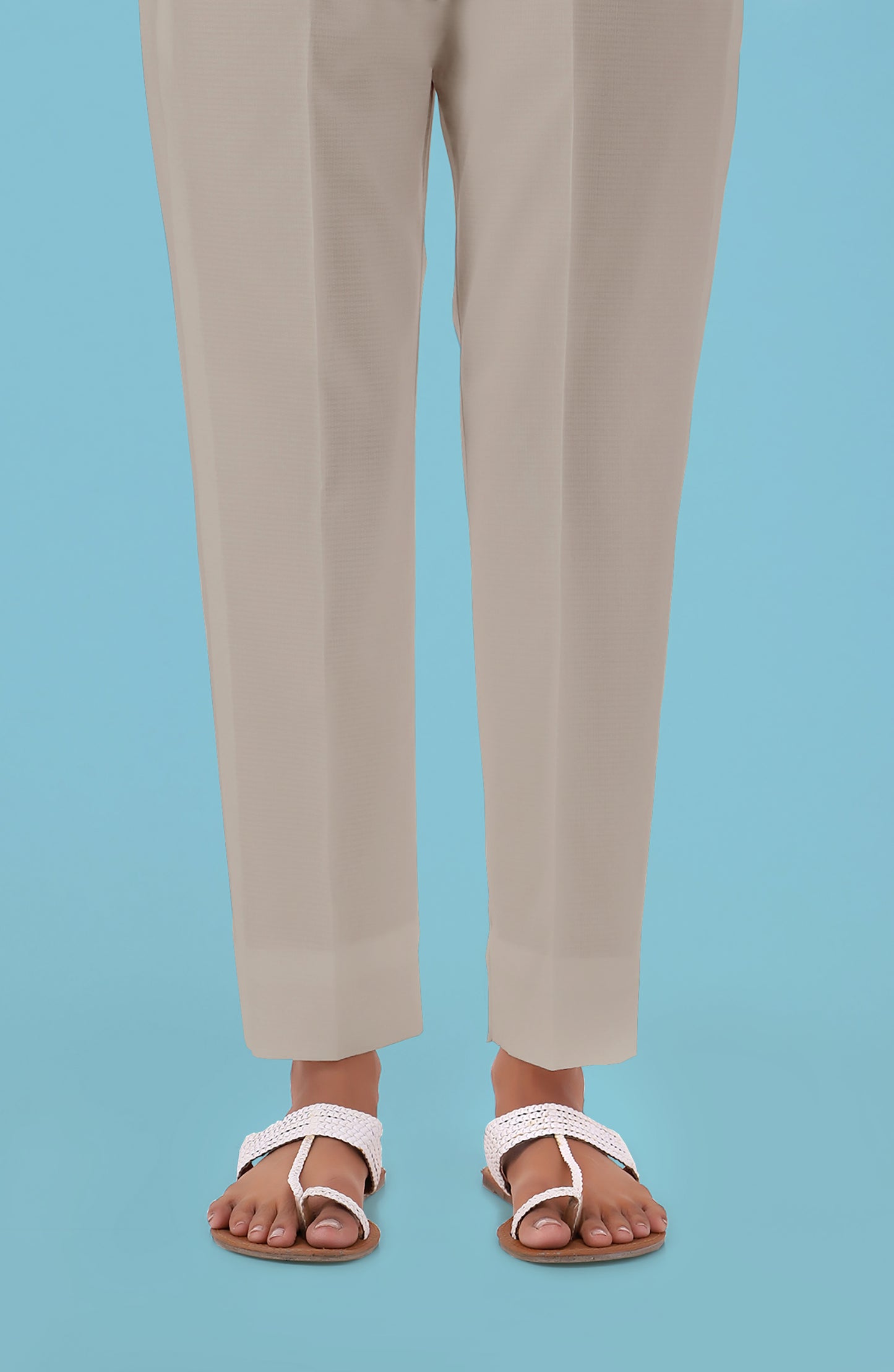 Unstitched Bottoms 1 Piece Plain Cambric Pants
