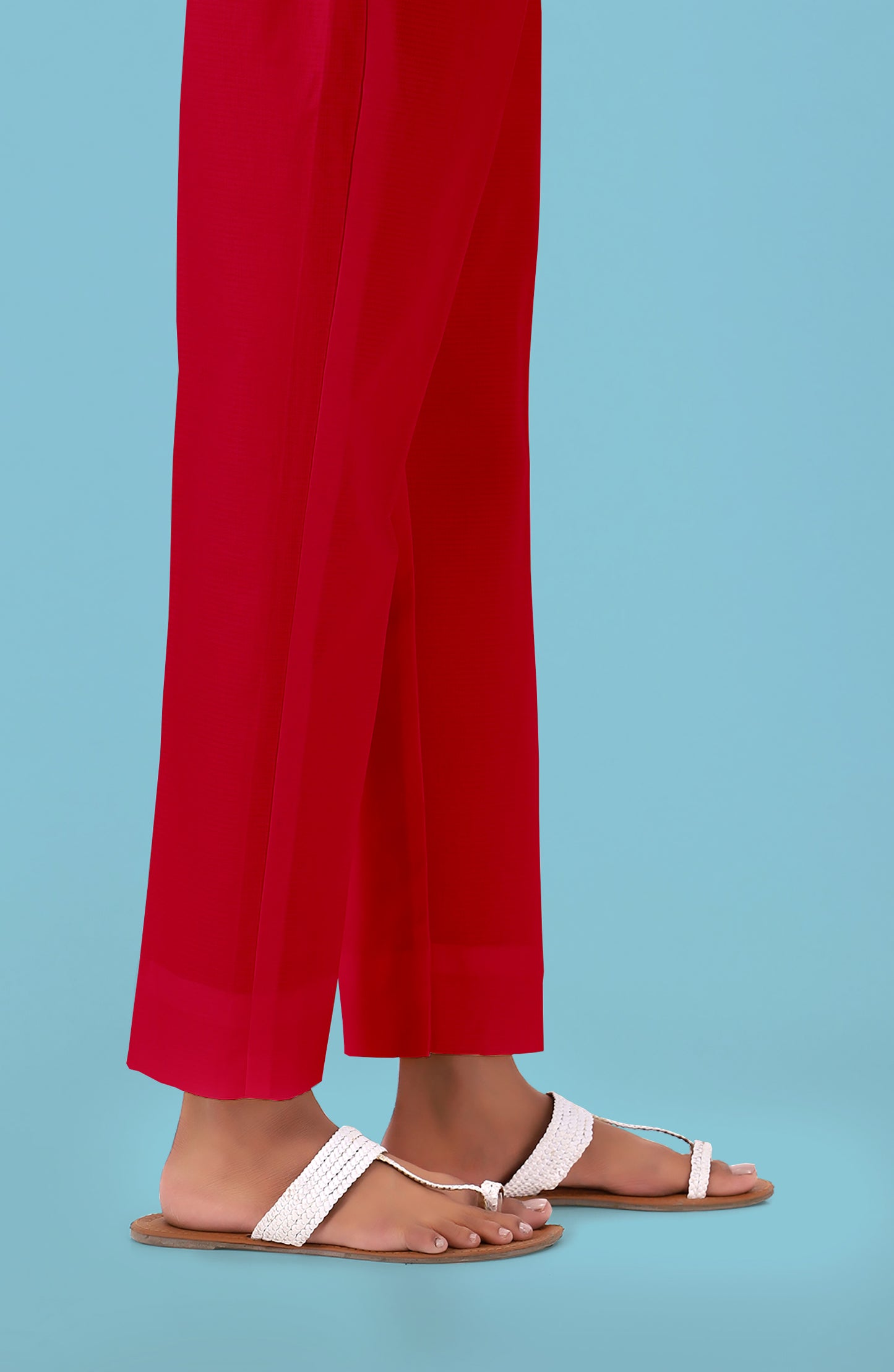 Unstitched Bottoms 1 Piece Plain Cambric Pants