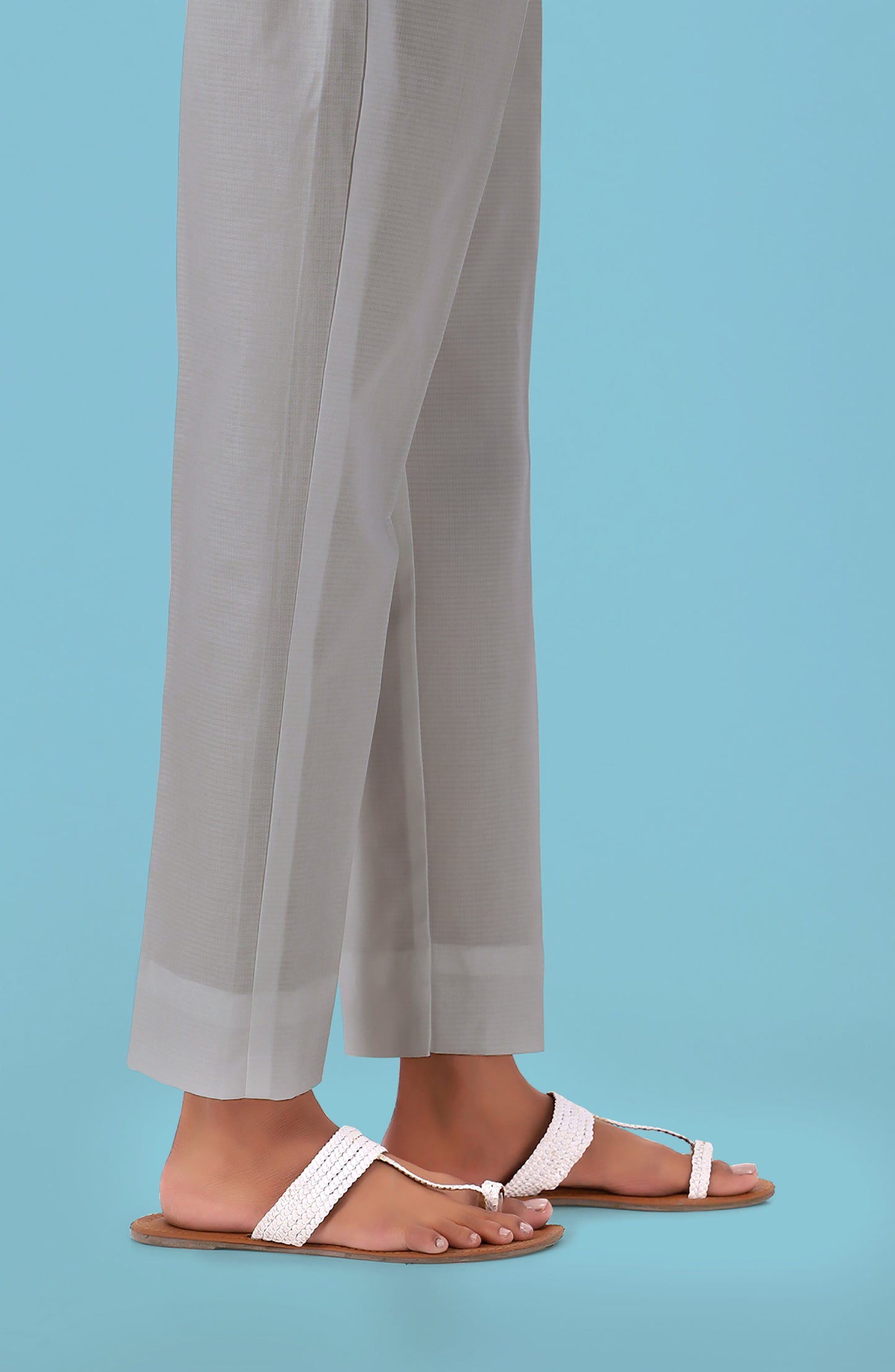 Unstitched Bottoms 1 Piece Plain Cambric Pants