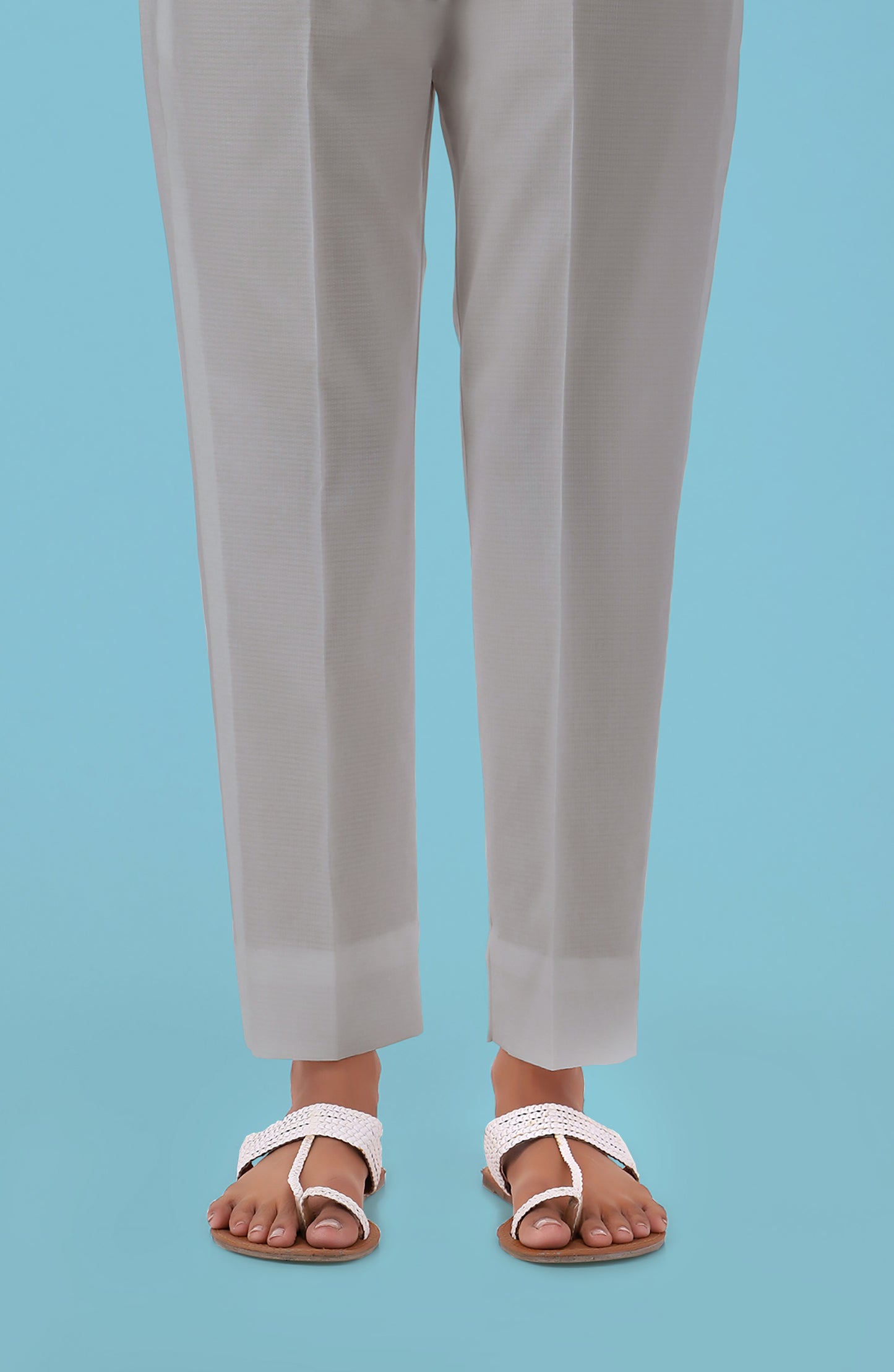 Unstitched Bottoms 1 Piece Plain Cambric Pants