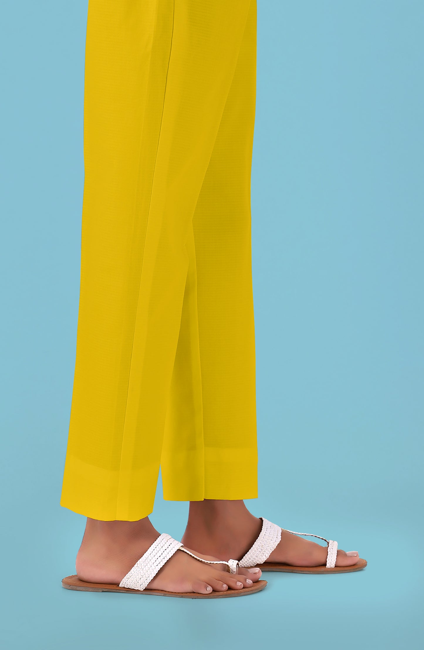 Unstitched Bottoms 1 Piece Plain Cambric Pants