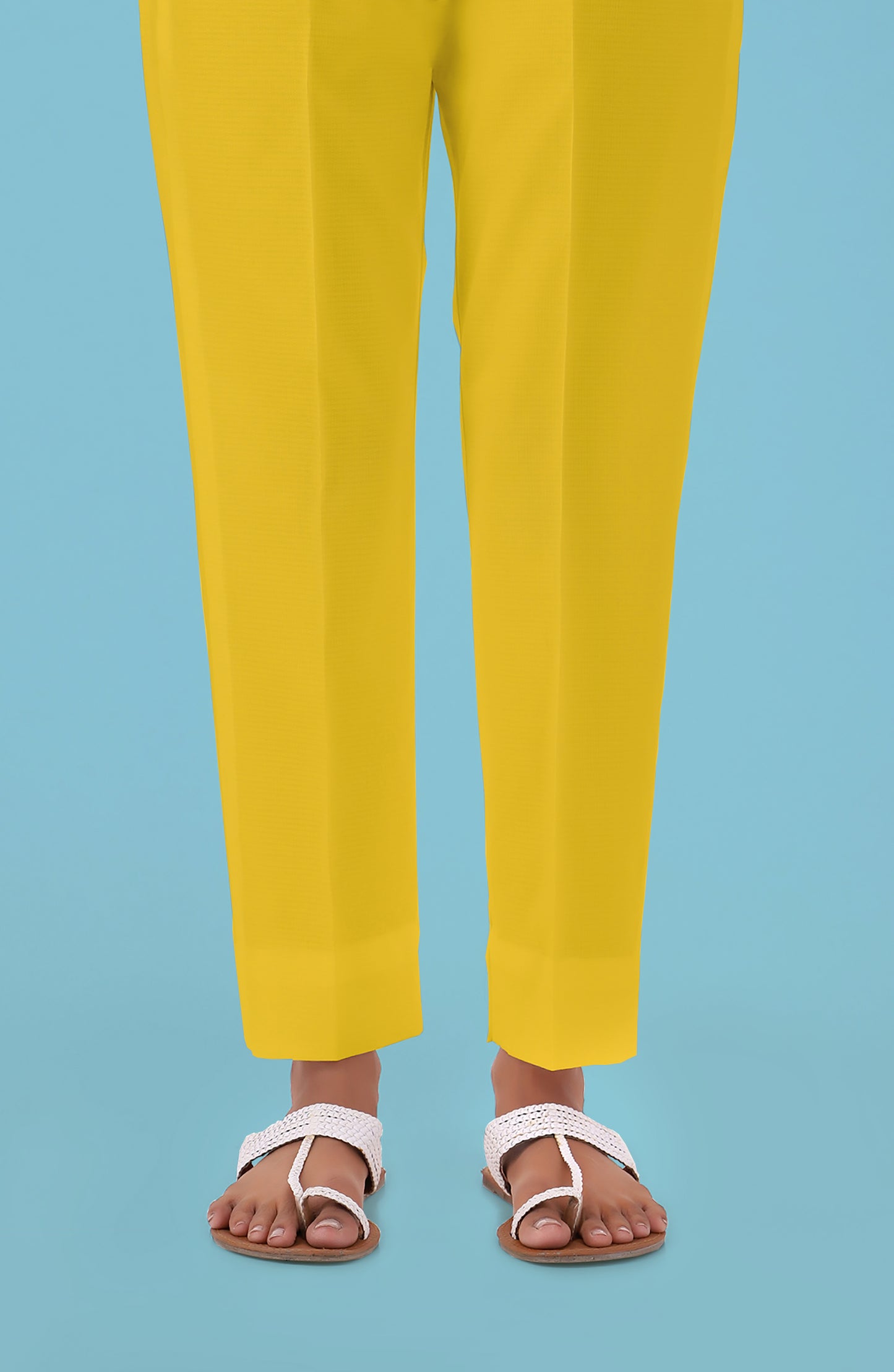 Unstitched Bottoms 1 Piece Plain Cambric Pants