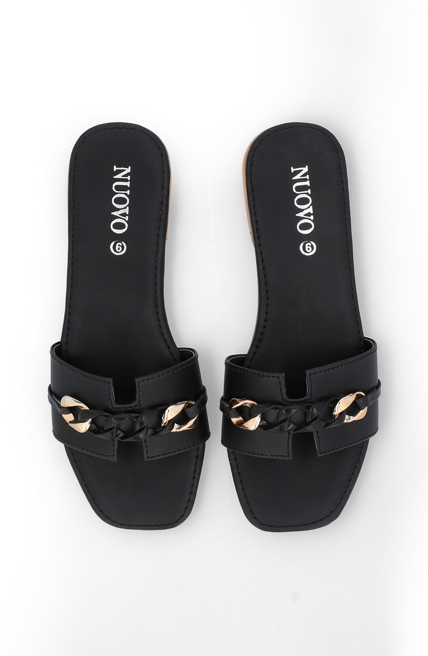 Women Slippers -  BLACK