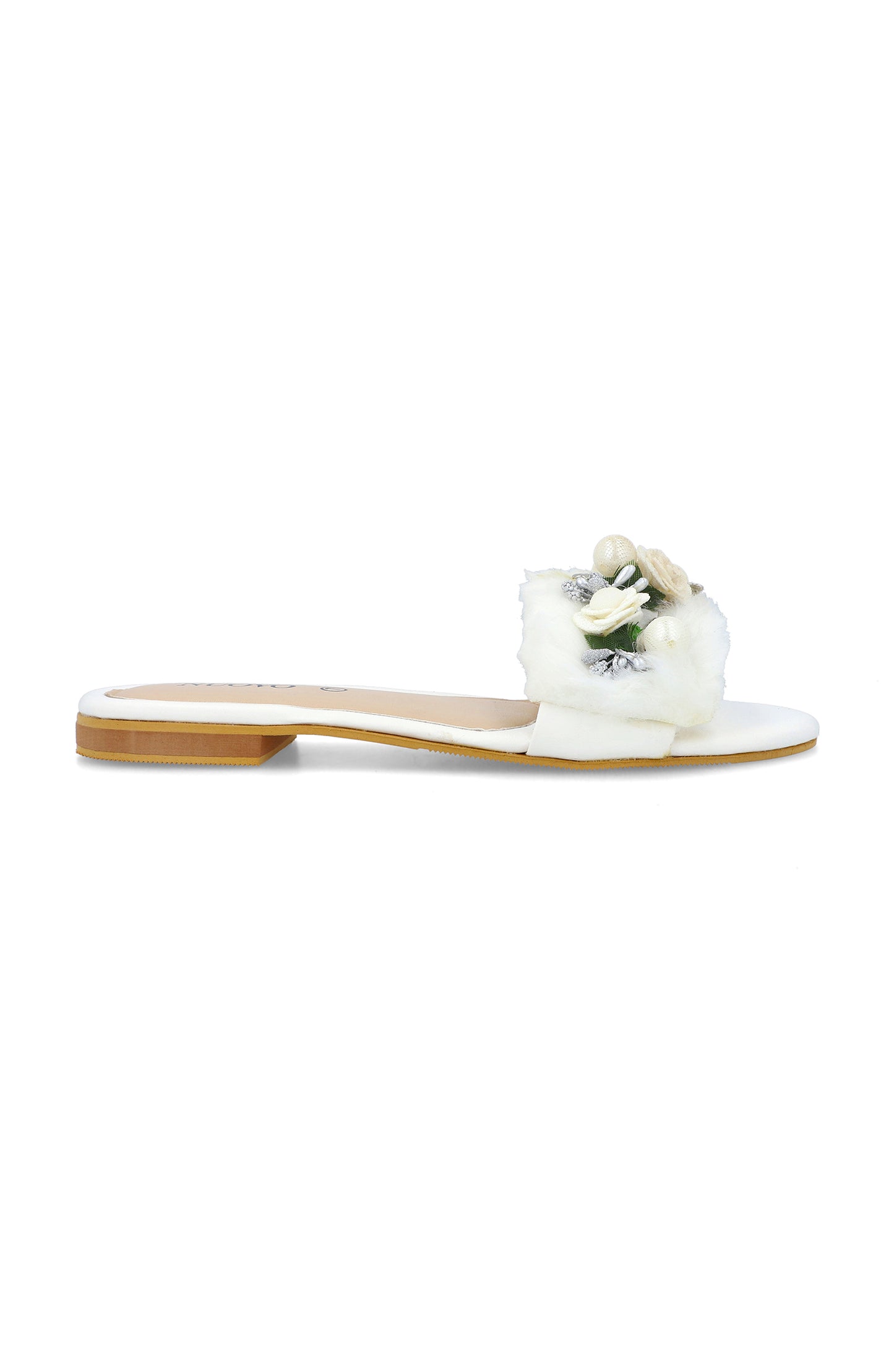 Women Slippers -  WHITE