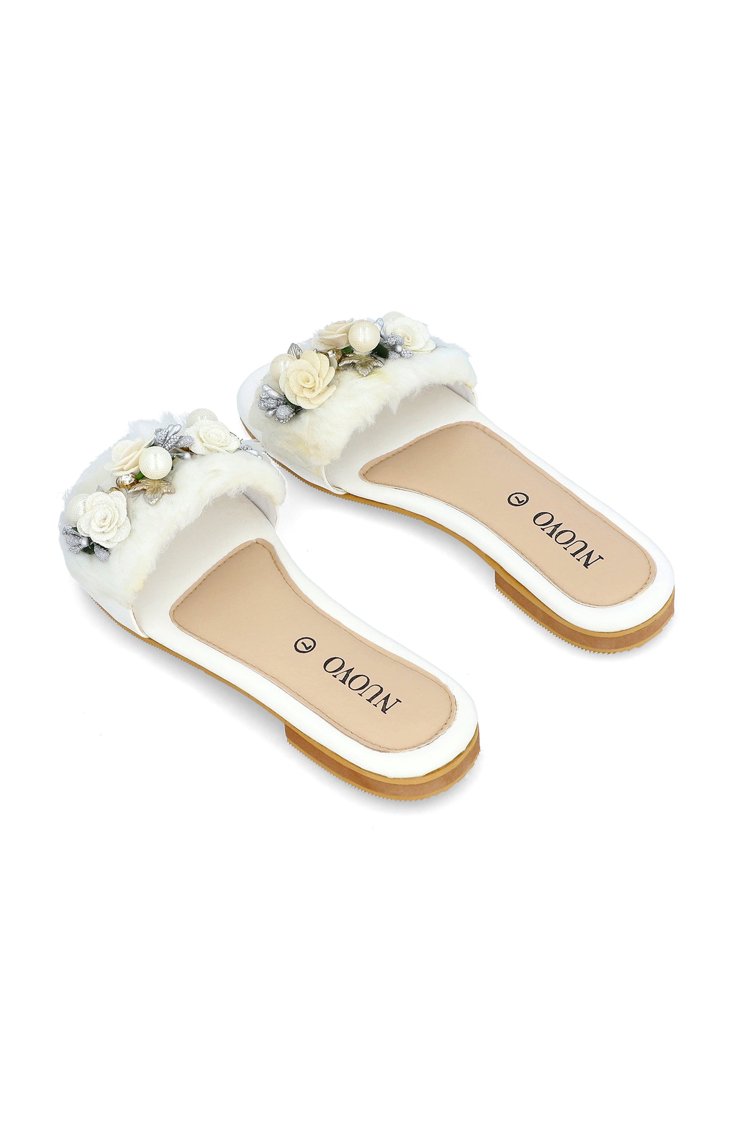 Women Slippers -  WHITE