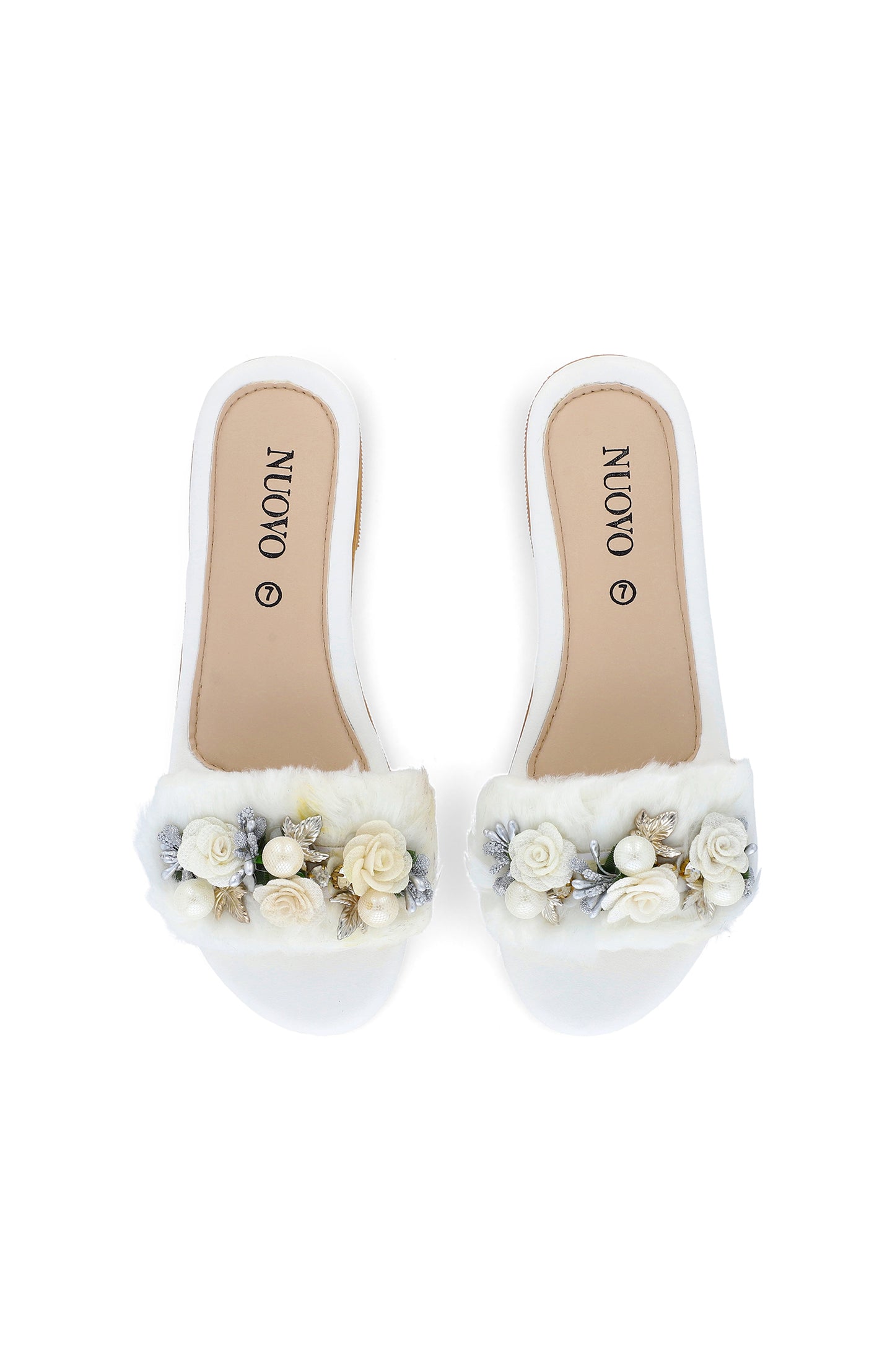 Women Slippers -  WHITE
