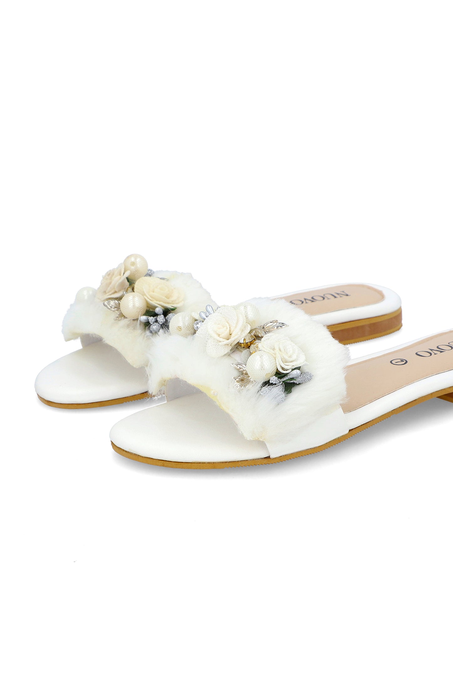Women Slippers -  WHITE