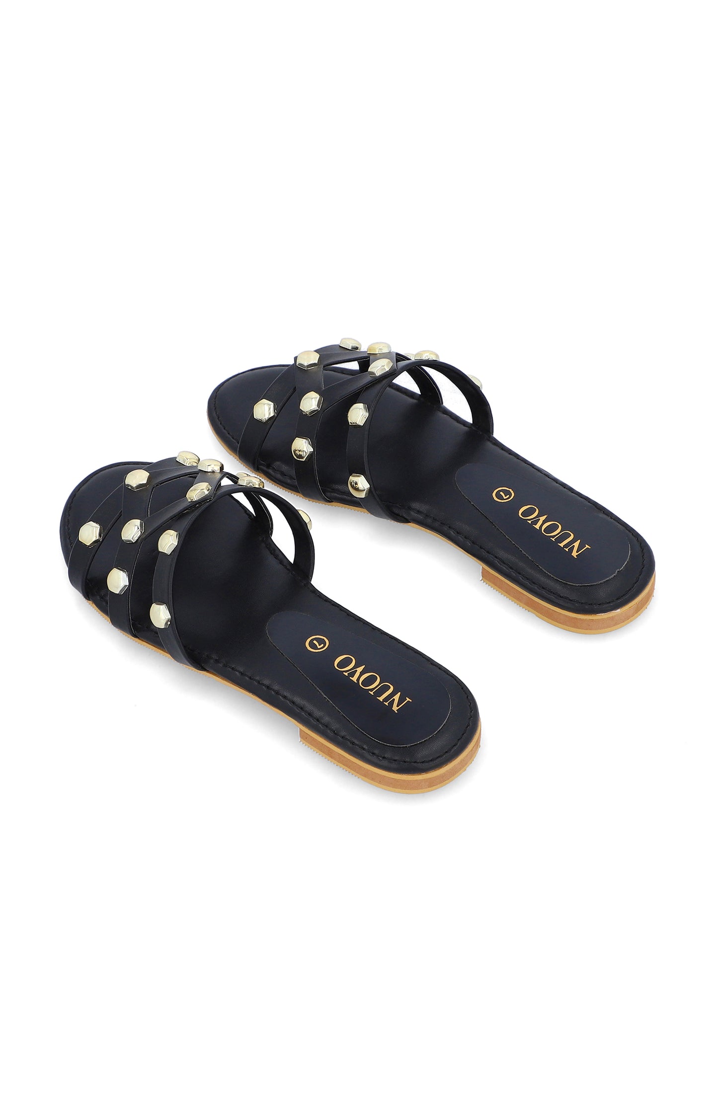 Women Slippers -  BLACK