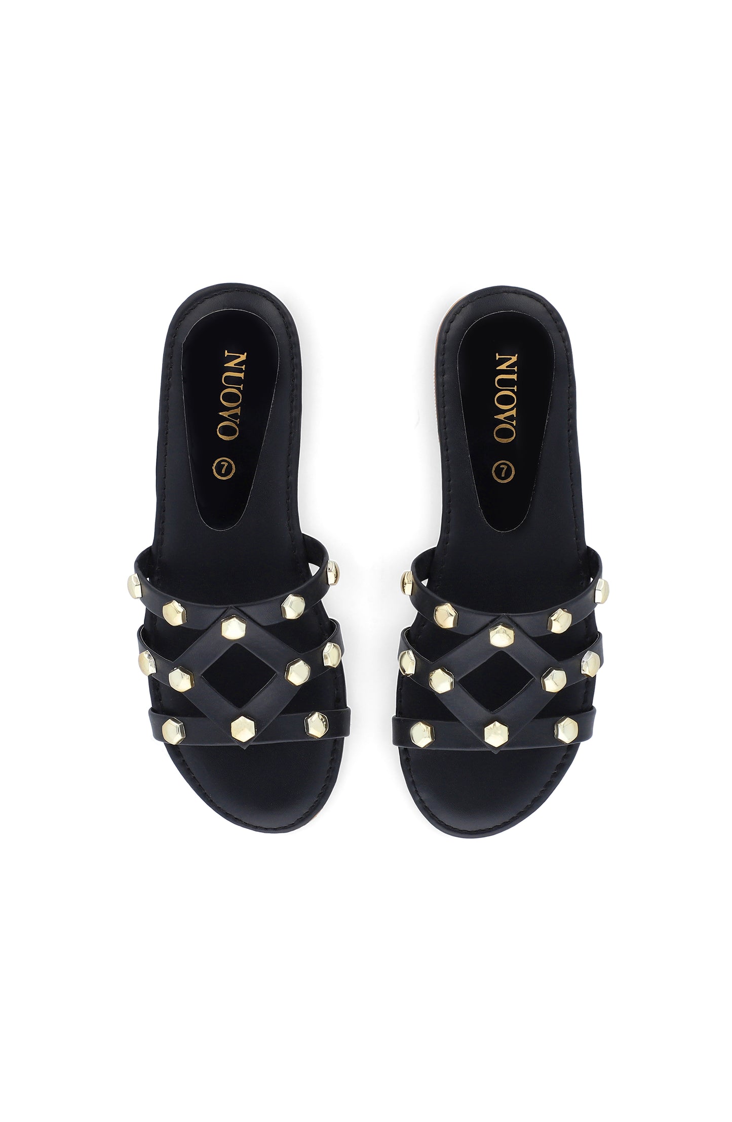 Women Slippers -  BLACK